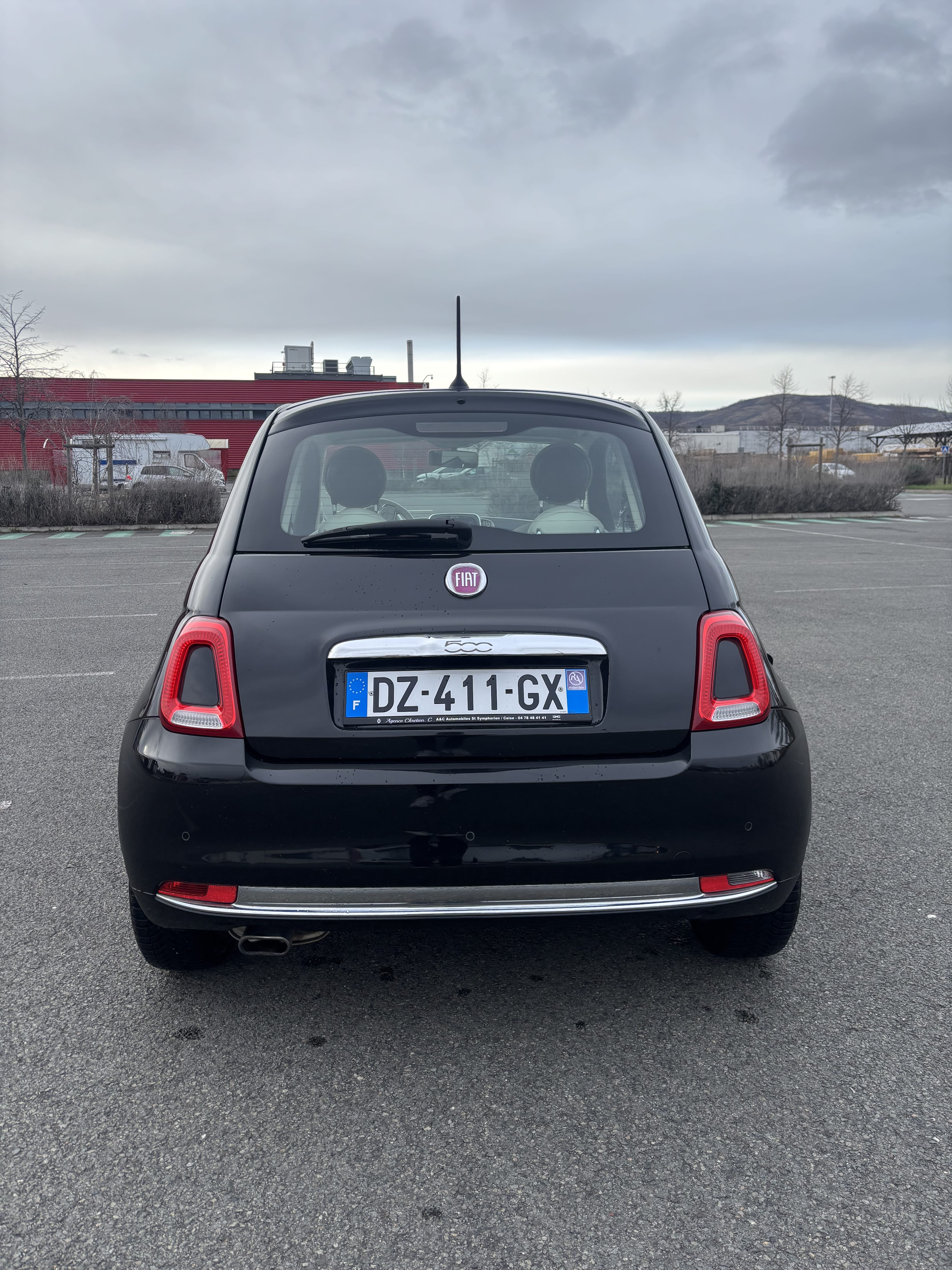 Fiat 500 Lounge avec Pneus neige