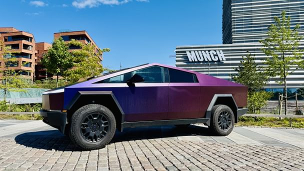Tesla Cybertruck med Aircondition