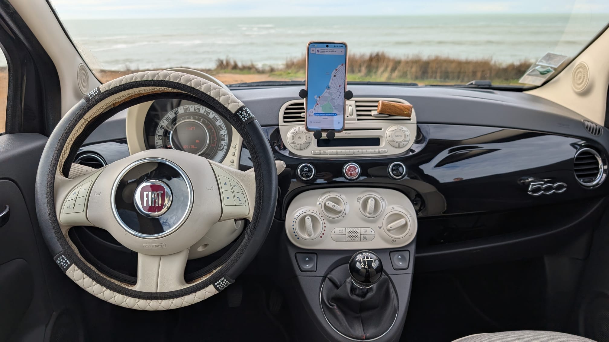 Fiat 500 avec Entrée audio / iPod