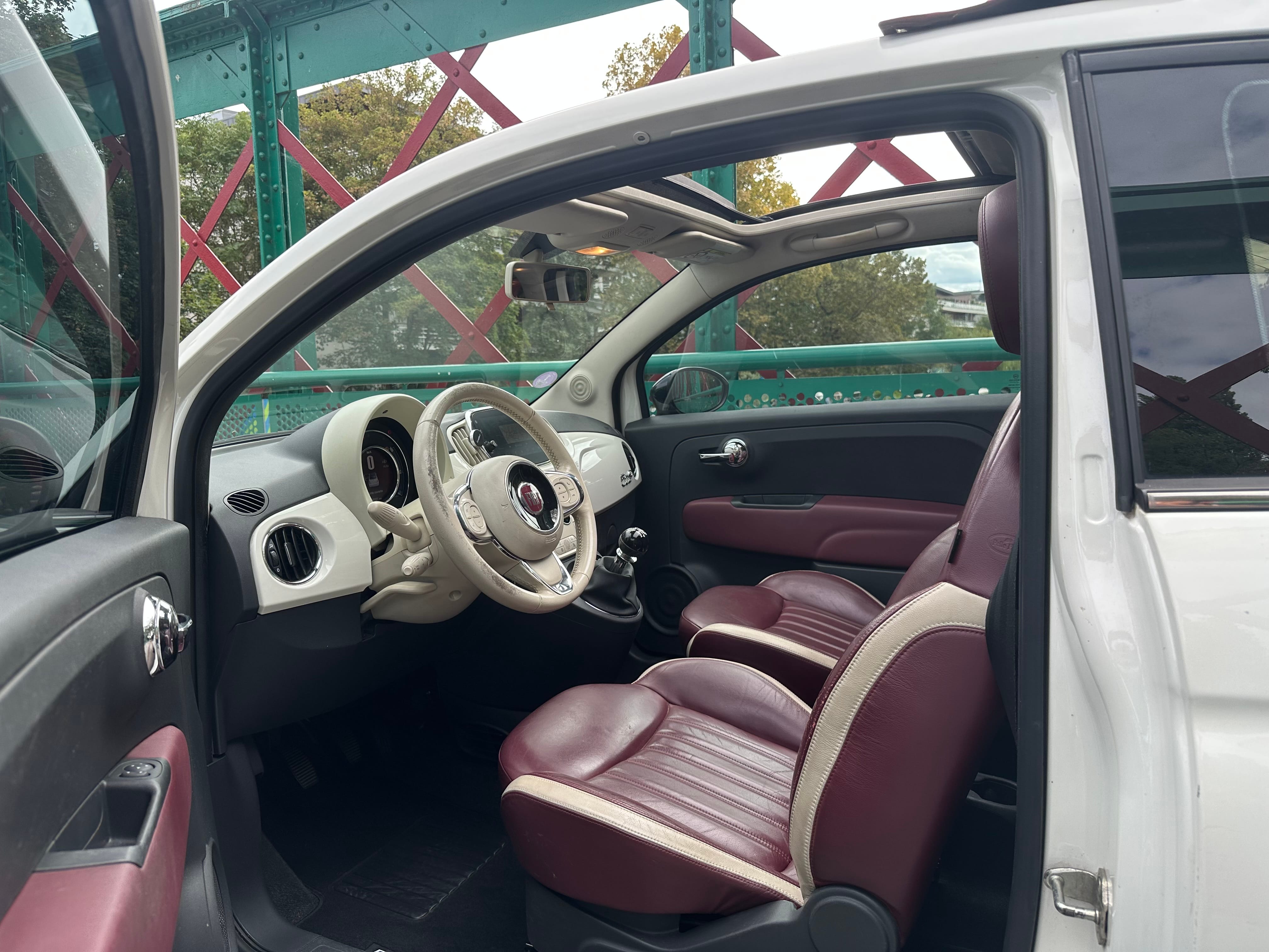 Fiat 500 C avec Régulateur de vitesse