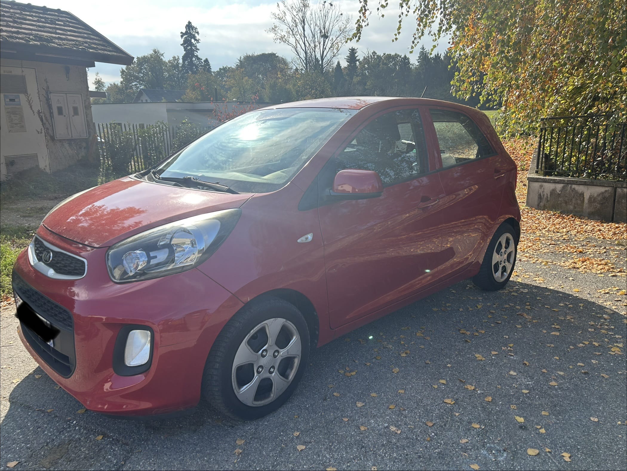 Kia Picanto avec Pneus neige