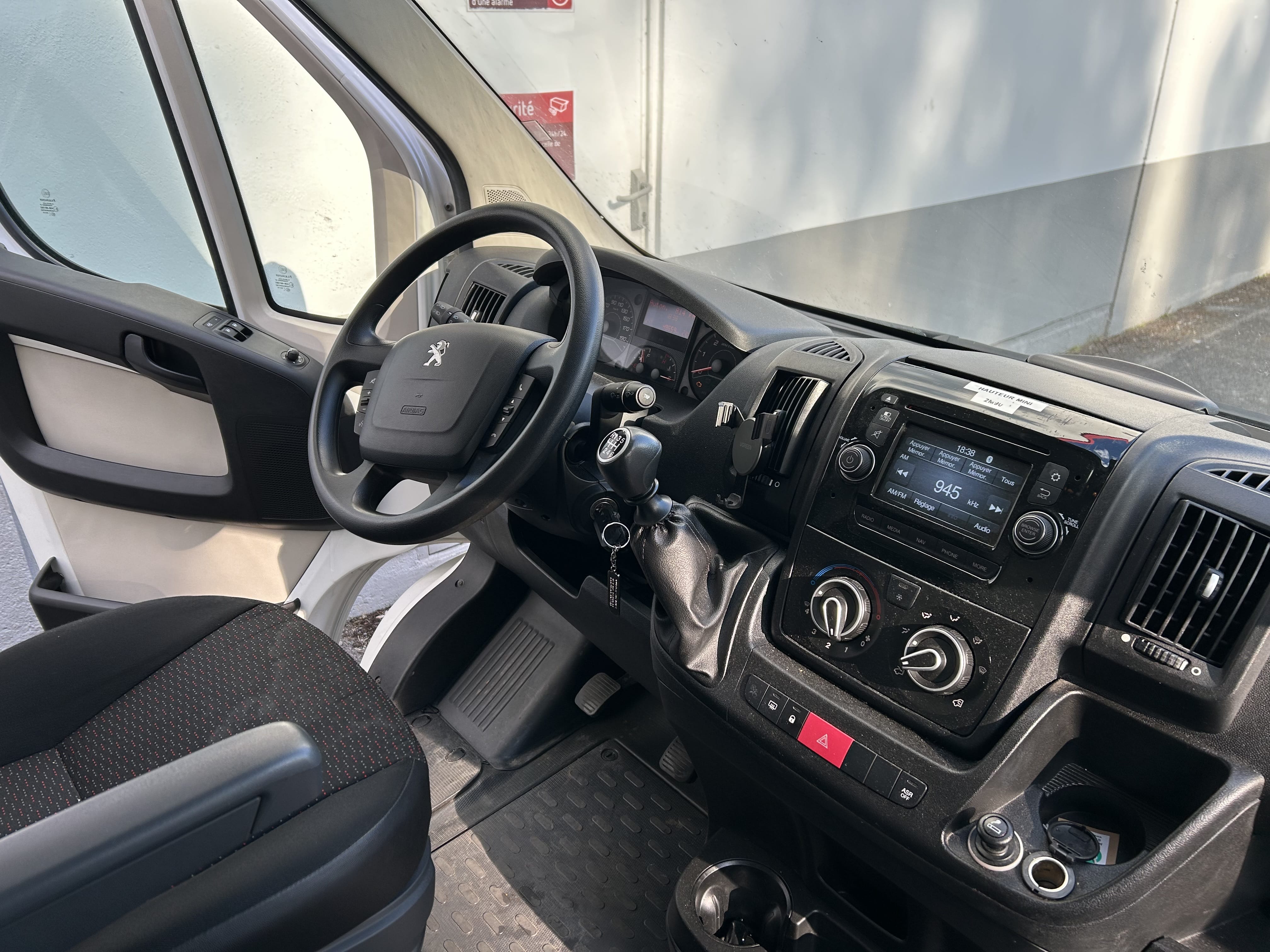 Peugeot Boxer avec Caméra de recul