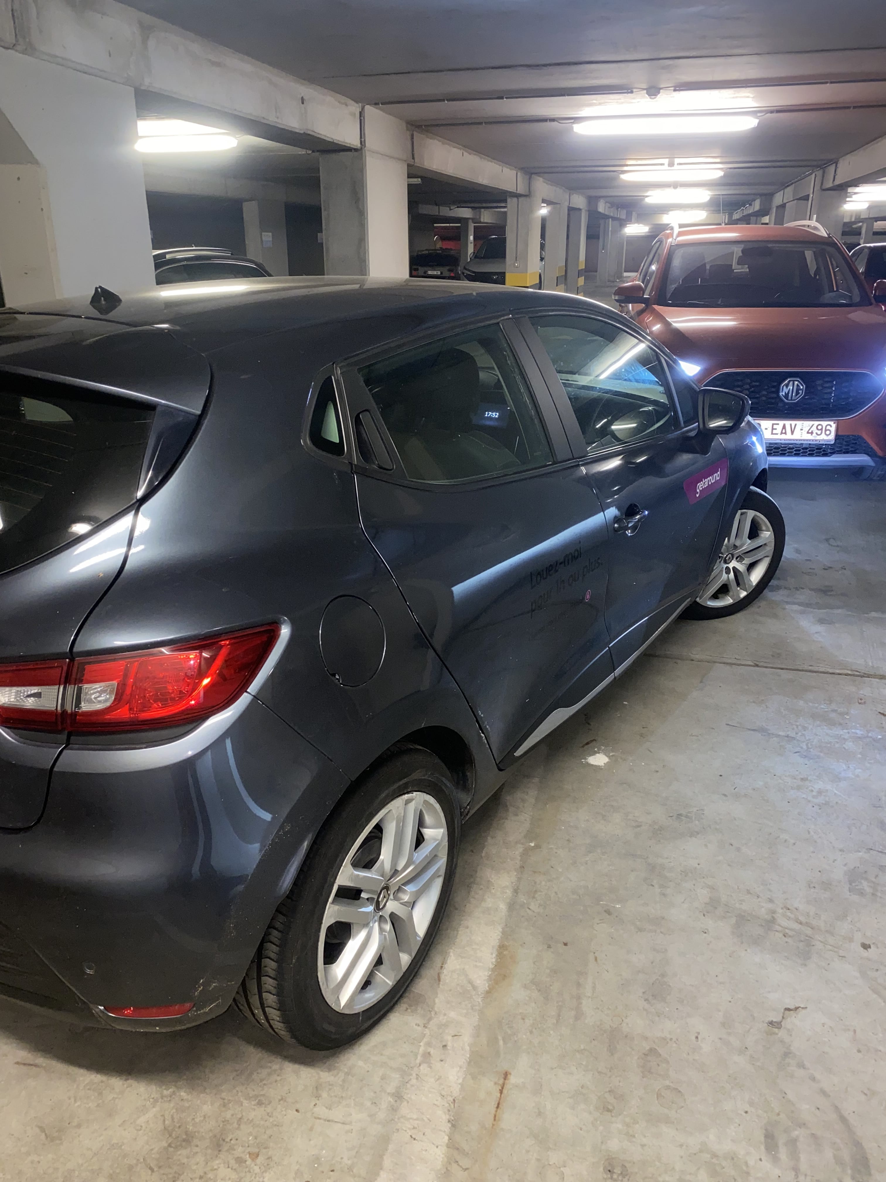 Renault Clio avec GPS