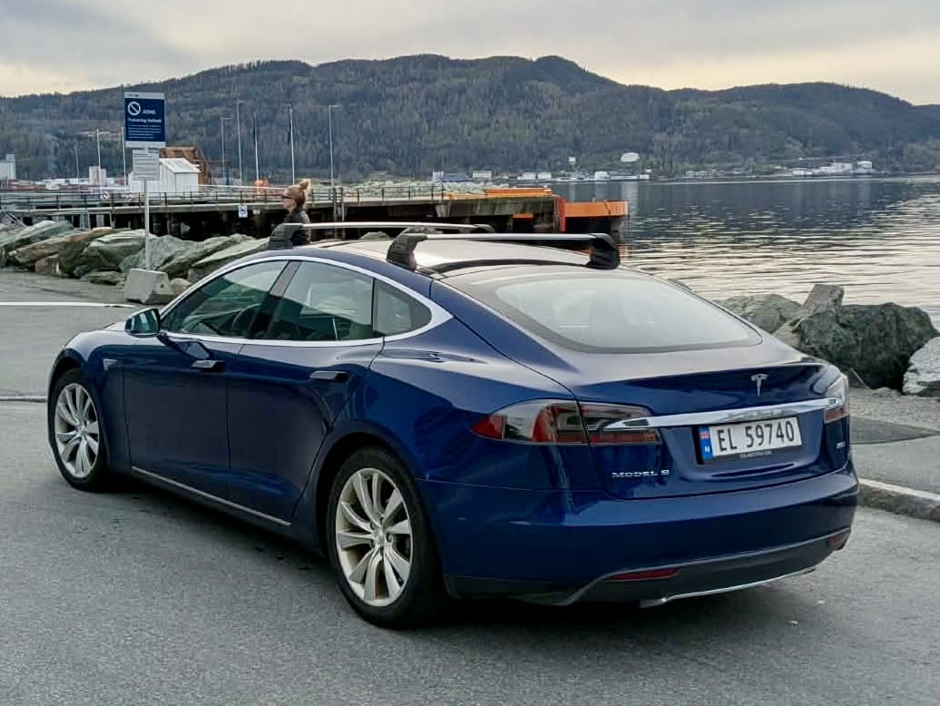 Tesla Model S med Aircondition