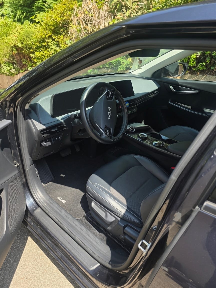 Kia EV6 avec GPS