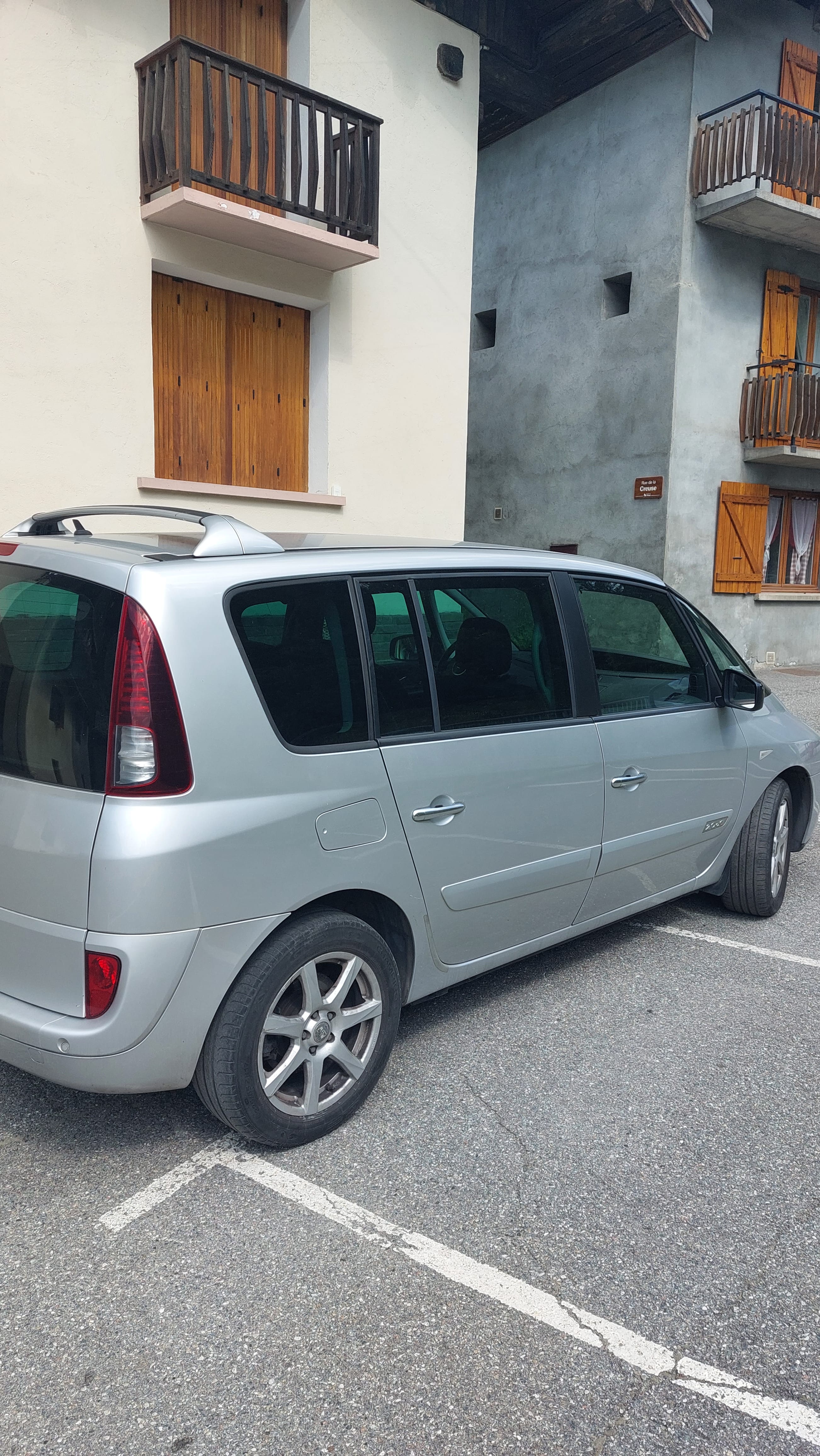 Renault Espace avec Coffre de toit