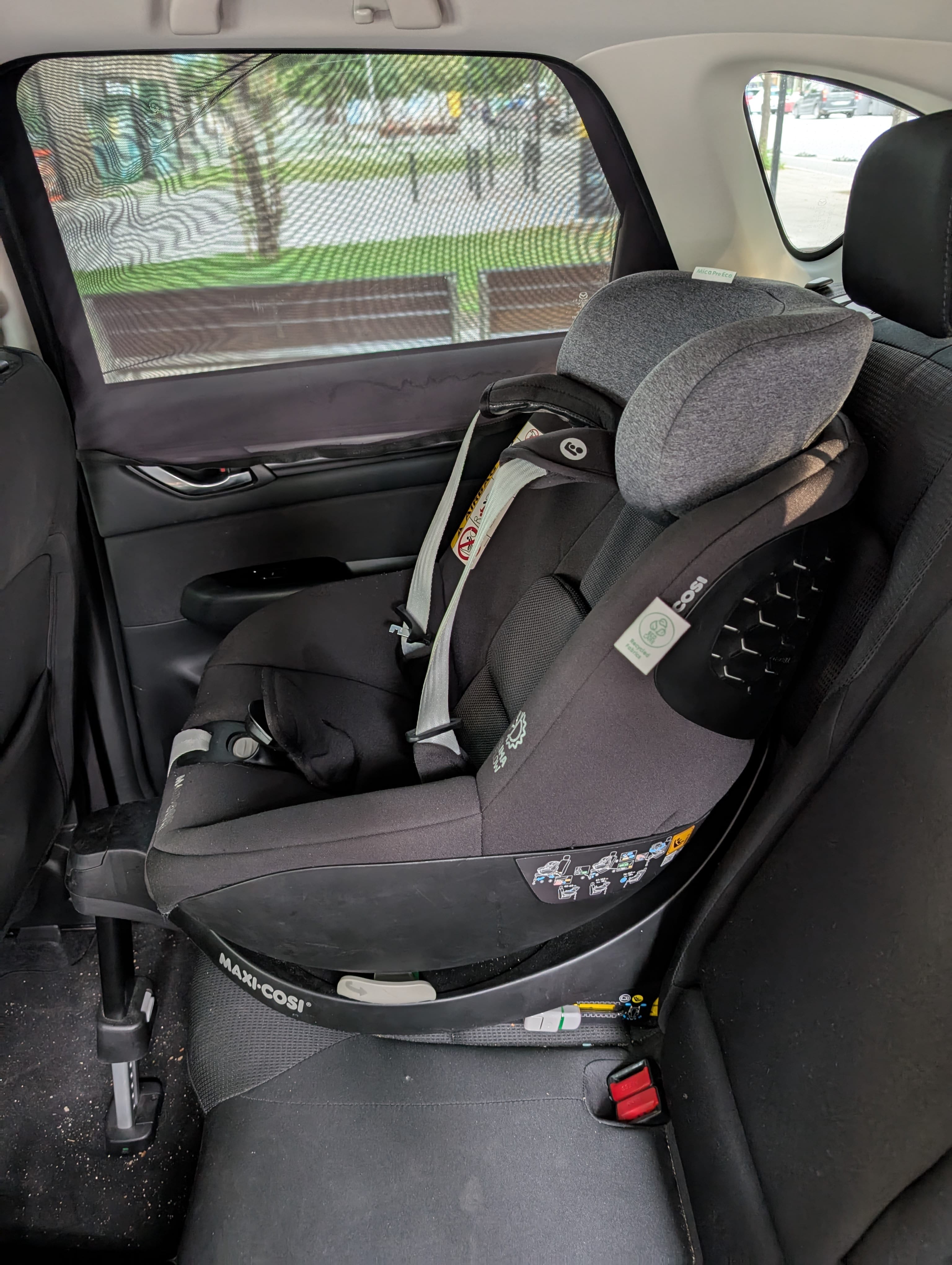 Mazda CX-5 con Silla infantil