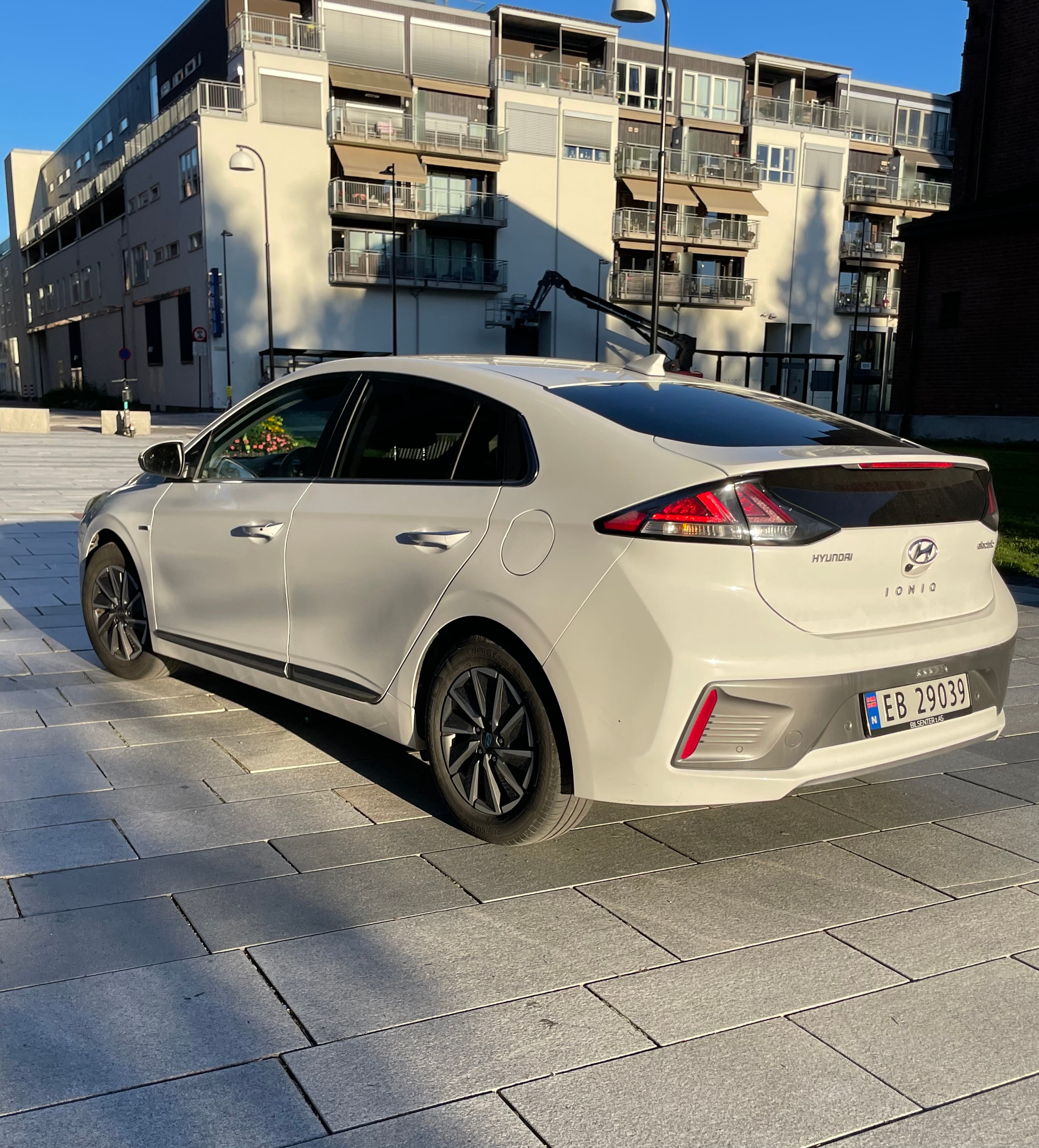 Hyundai Ioniq mit Rückfahrkamera