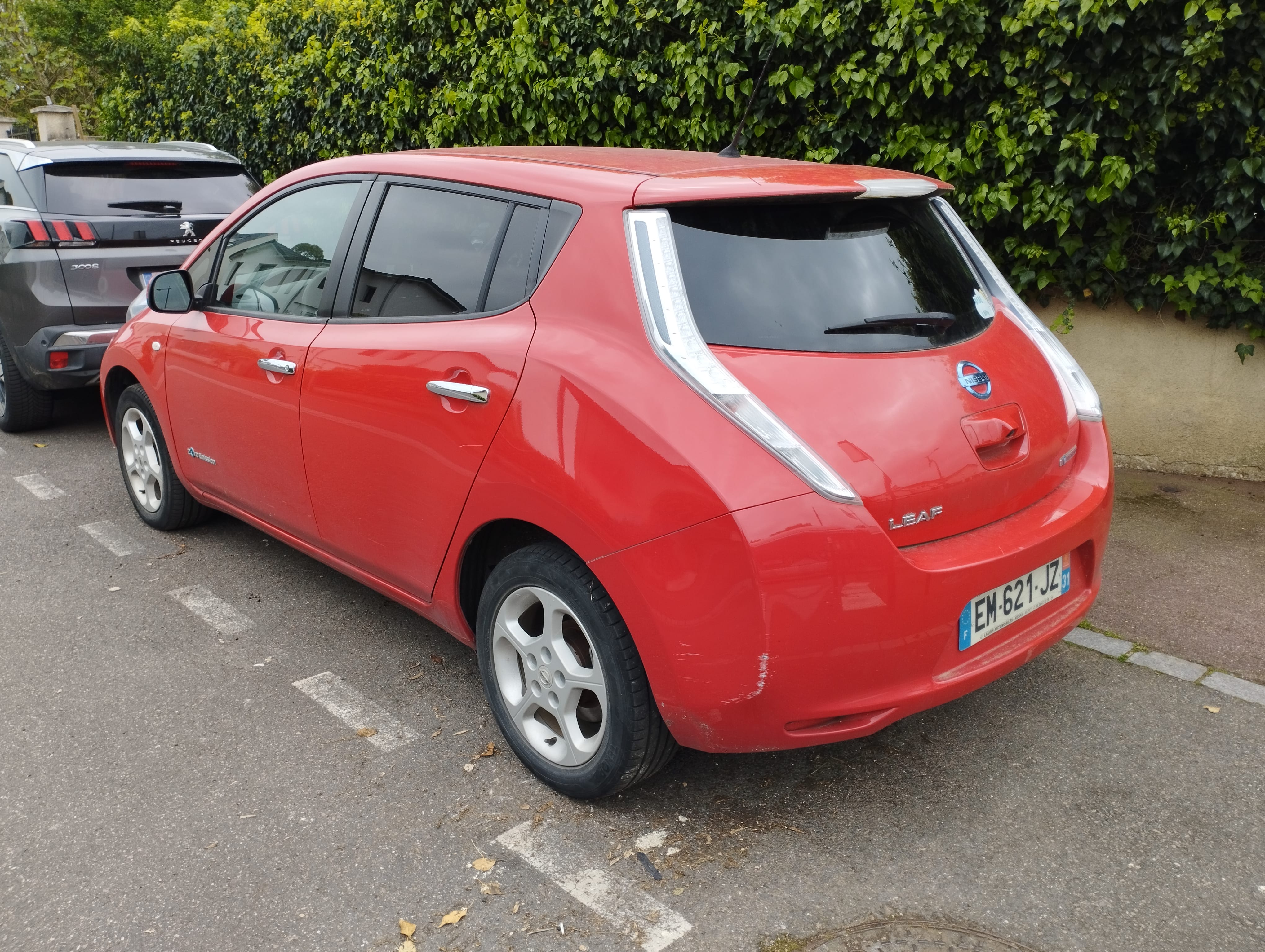 Nissan Leaf avec GPS