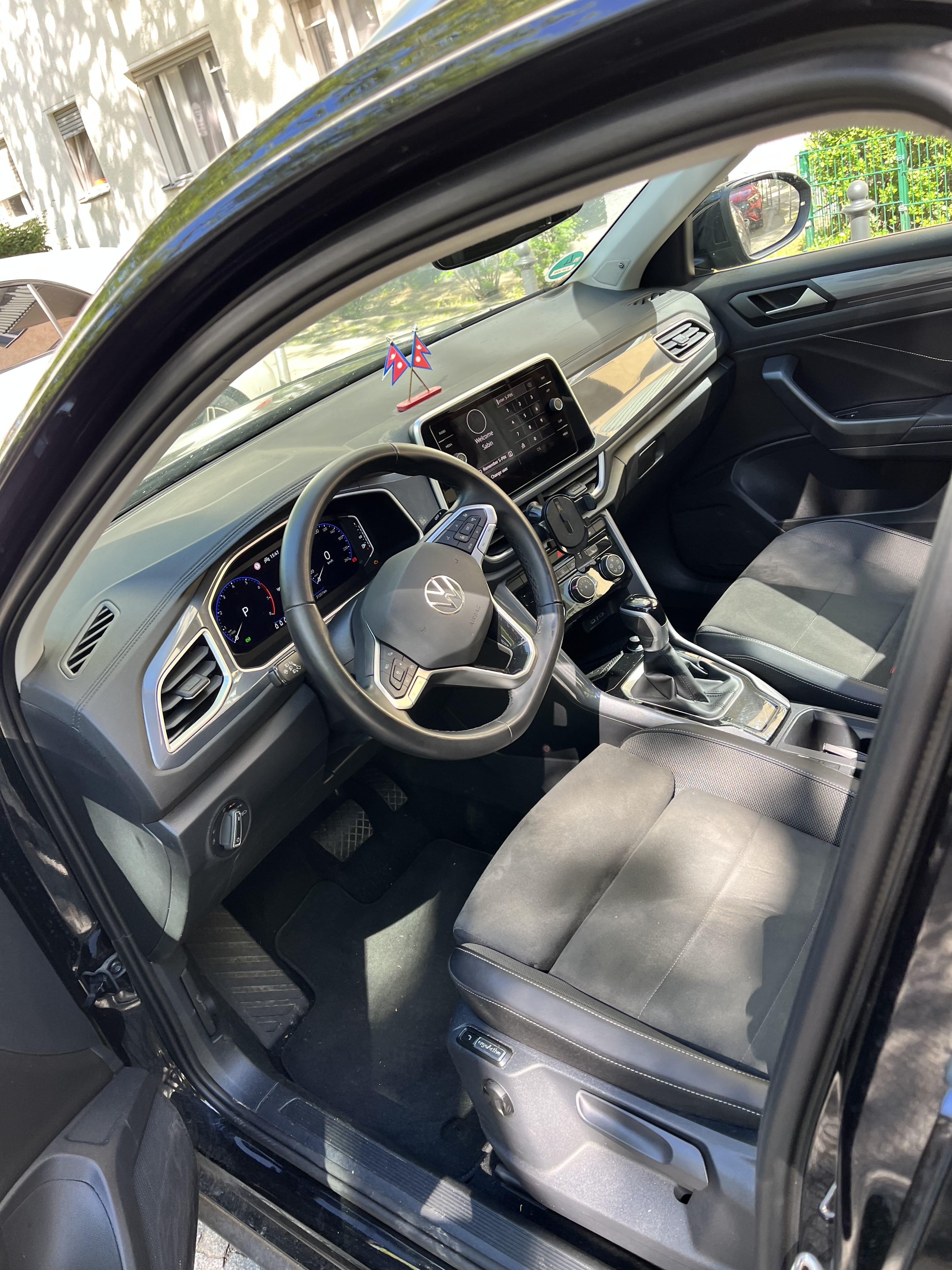 Volkswagen T-Roc mit Navigationsgerät