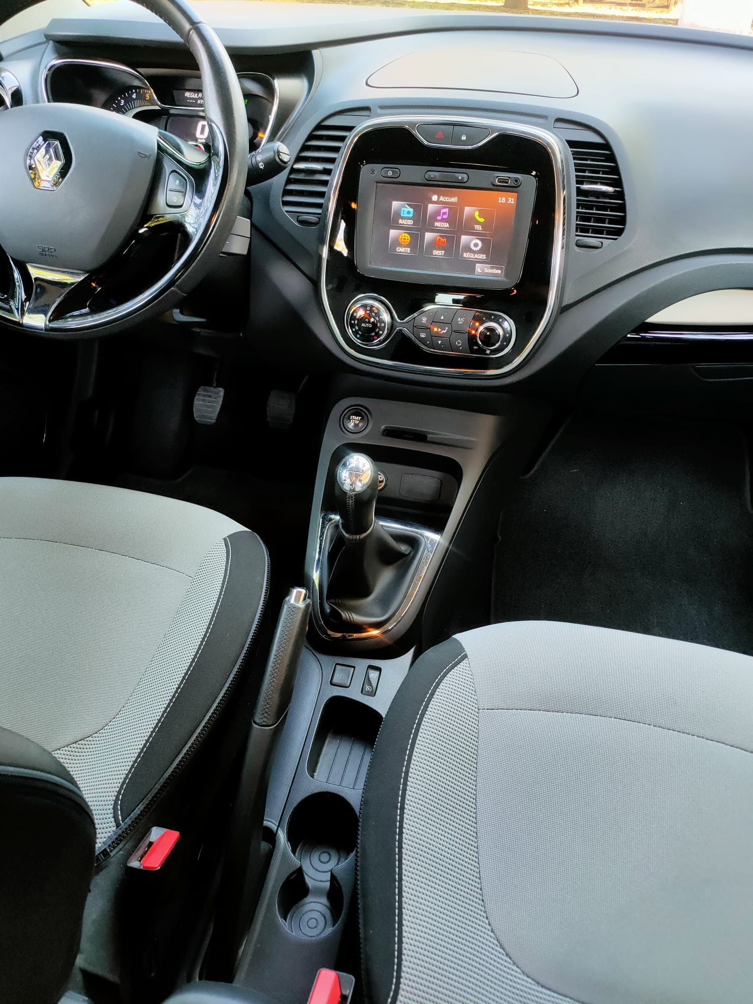 Renault Captur avec Régulateur de vitesse