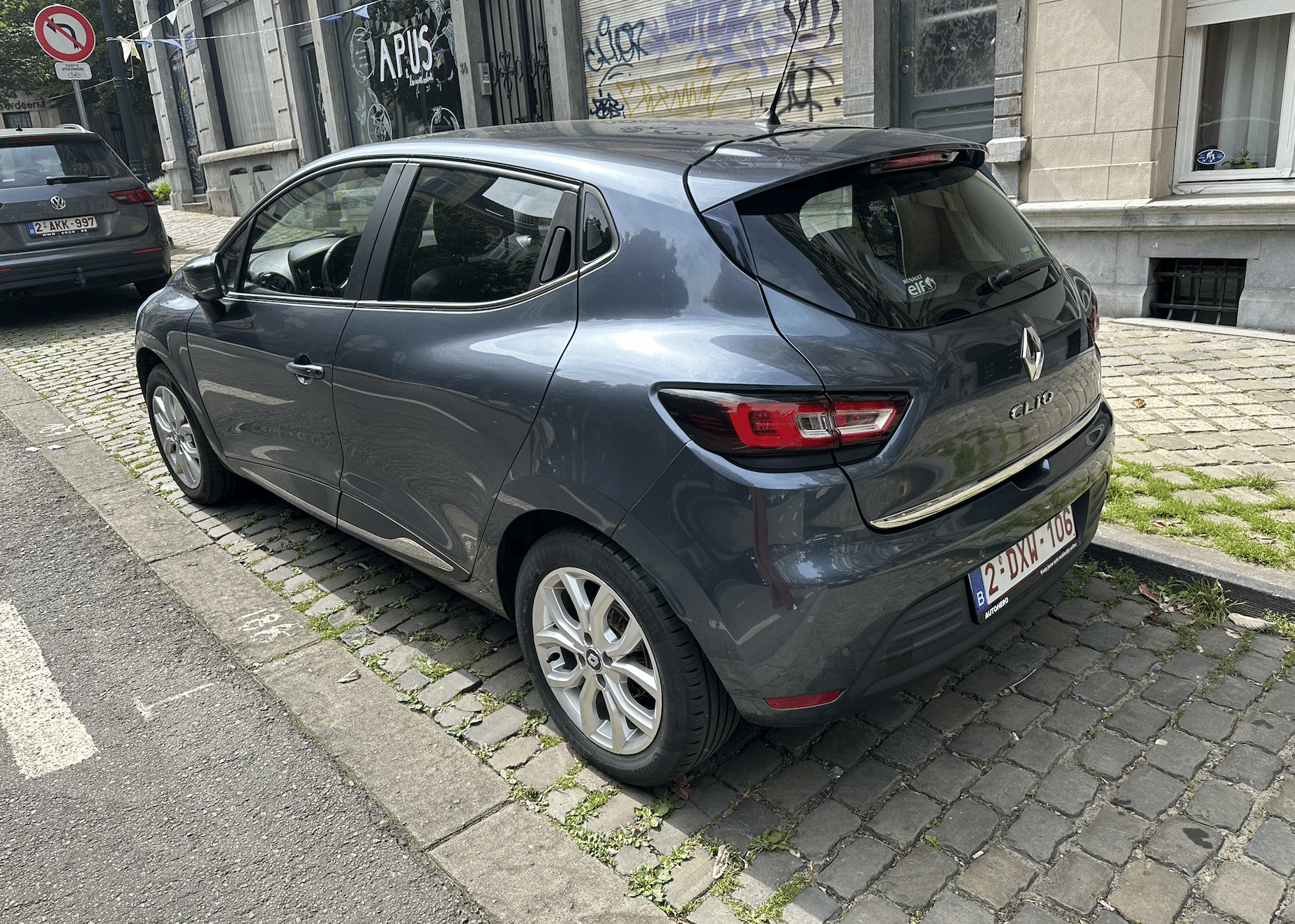 Renault Clio mit Navigationsgerät