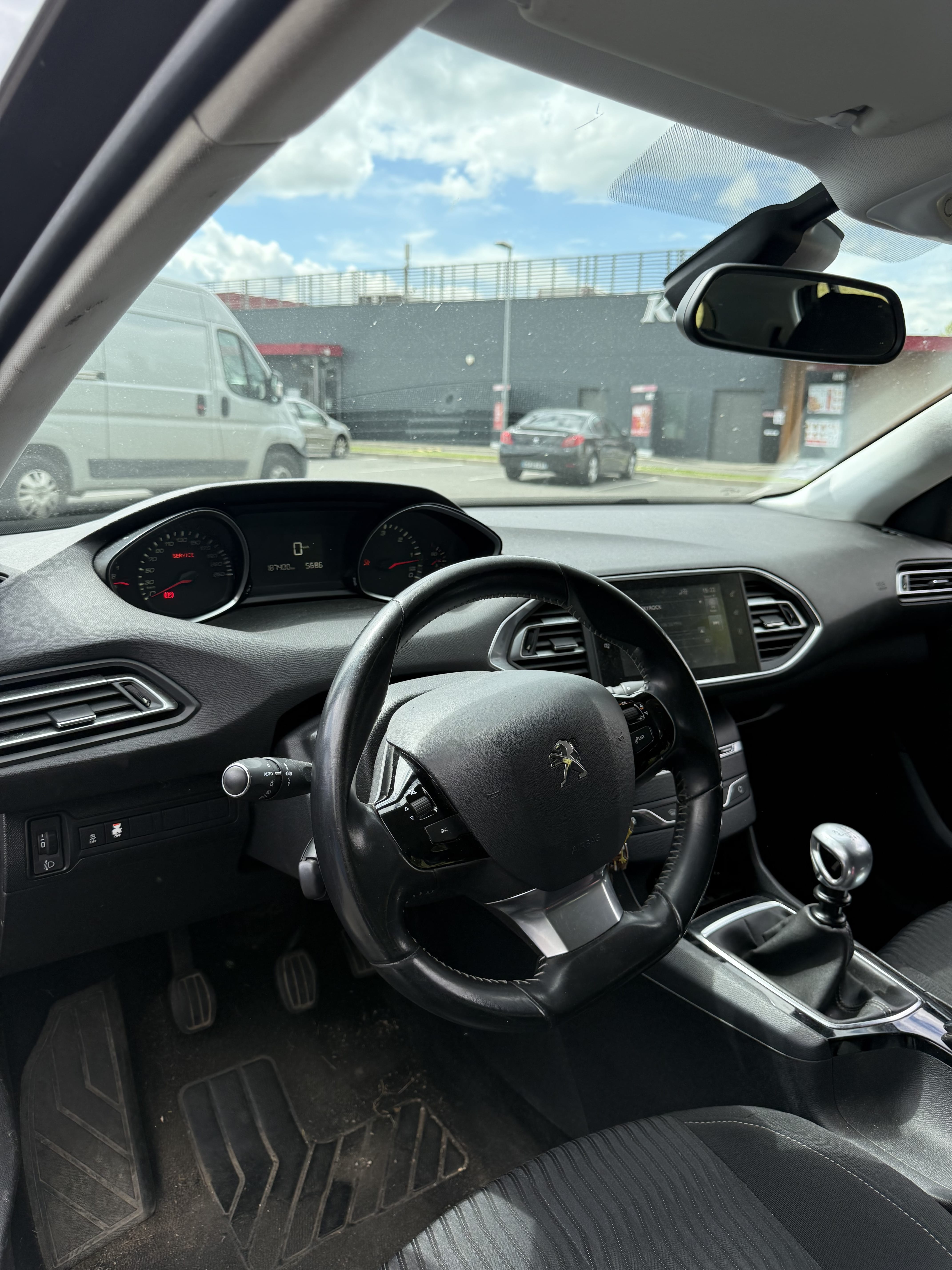 Peugeot 308 avec Régulateur de vitesse