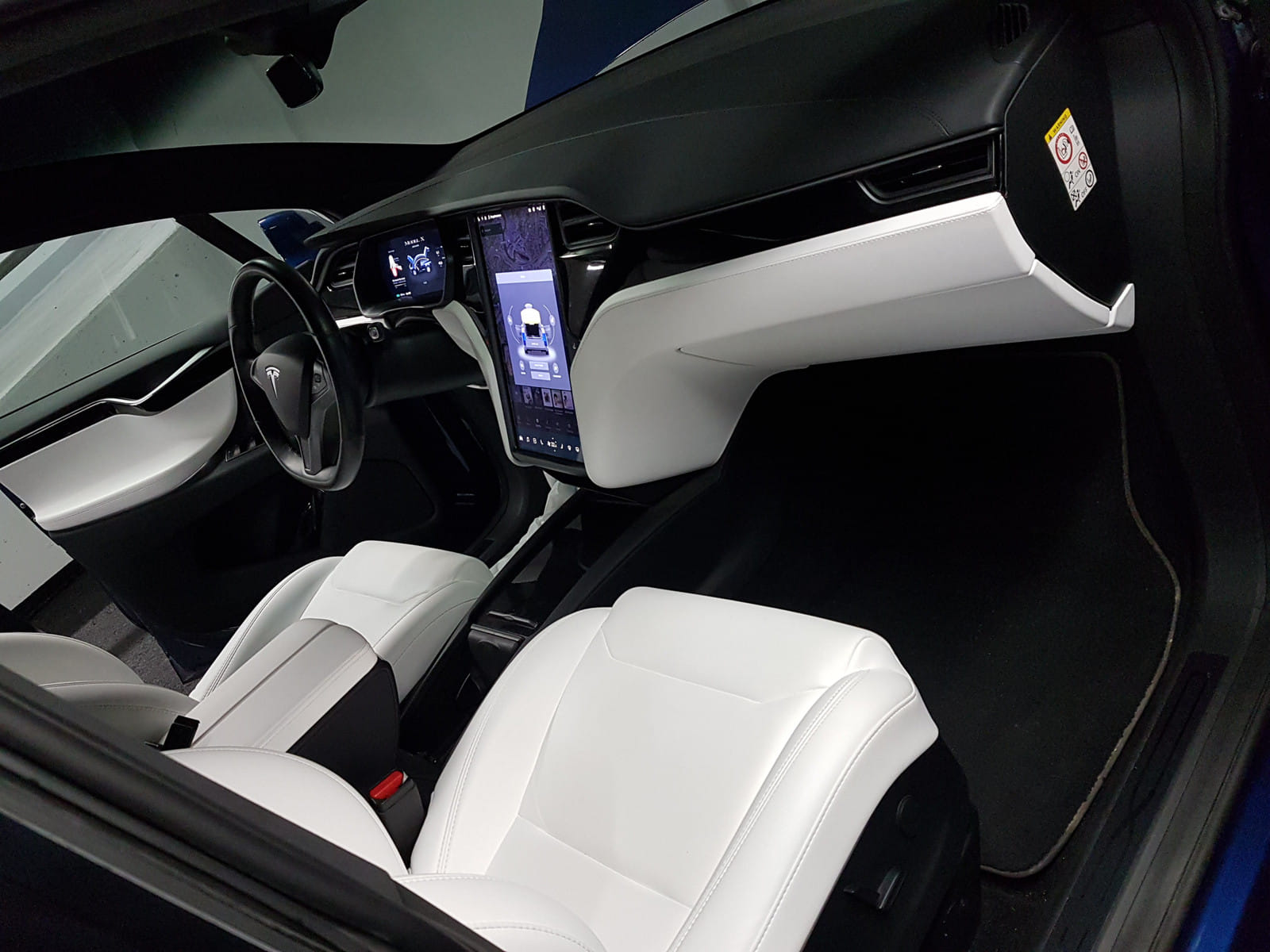 Tesla Model X (LR, Free Supercharging, 7s, Adaptiv demping) med Cruisekontroll
