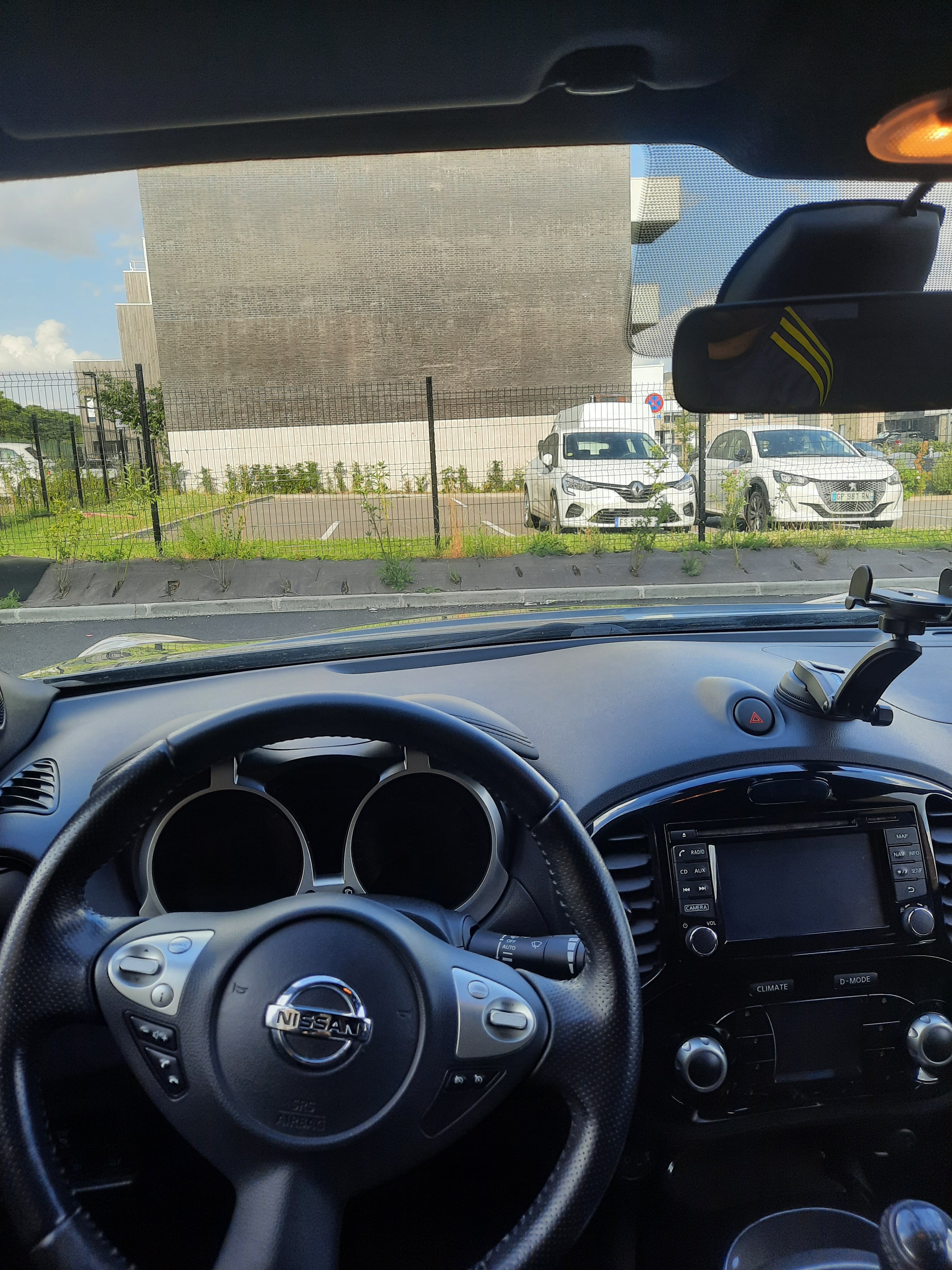 Nissan Juke avec Siège bébé