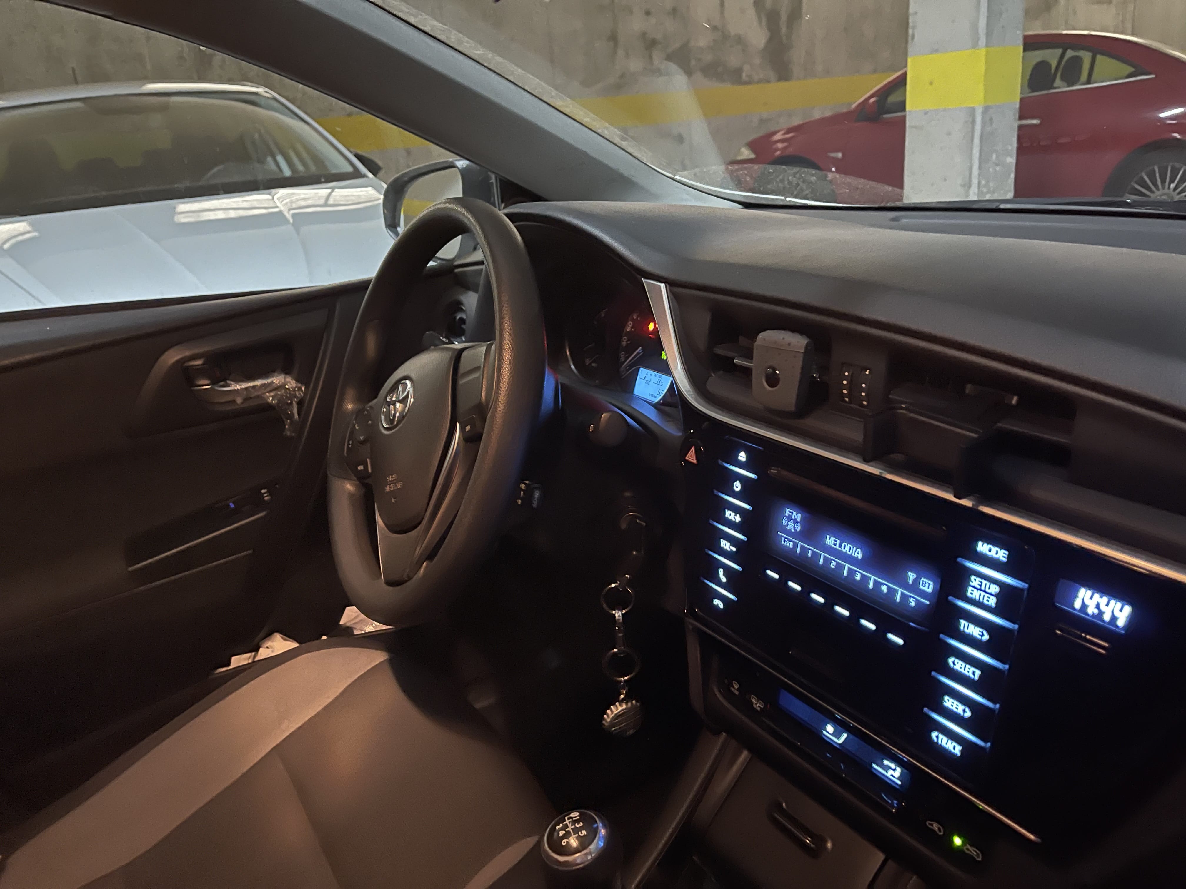 Toyota Auris con Silla infantil