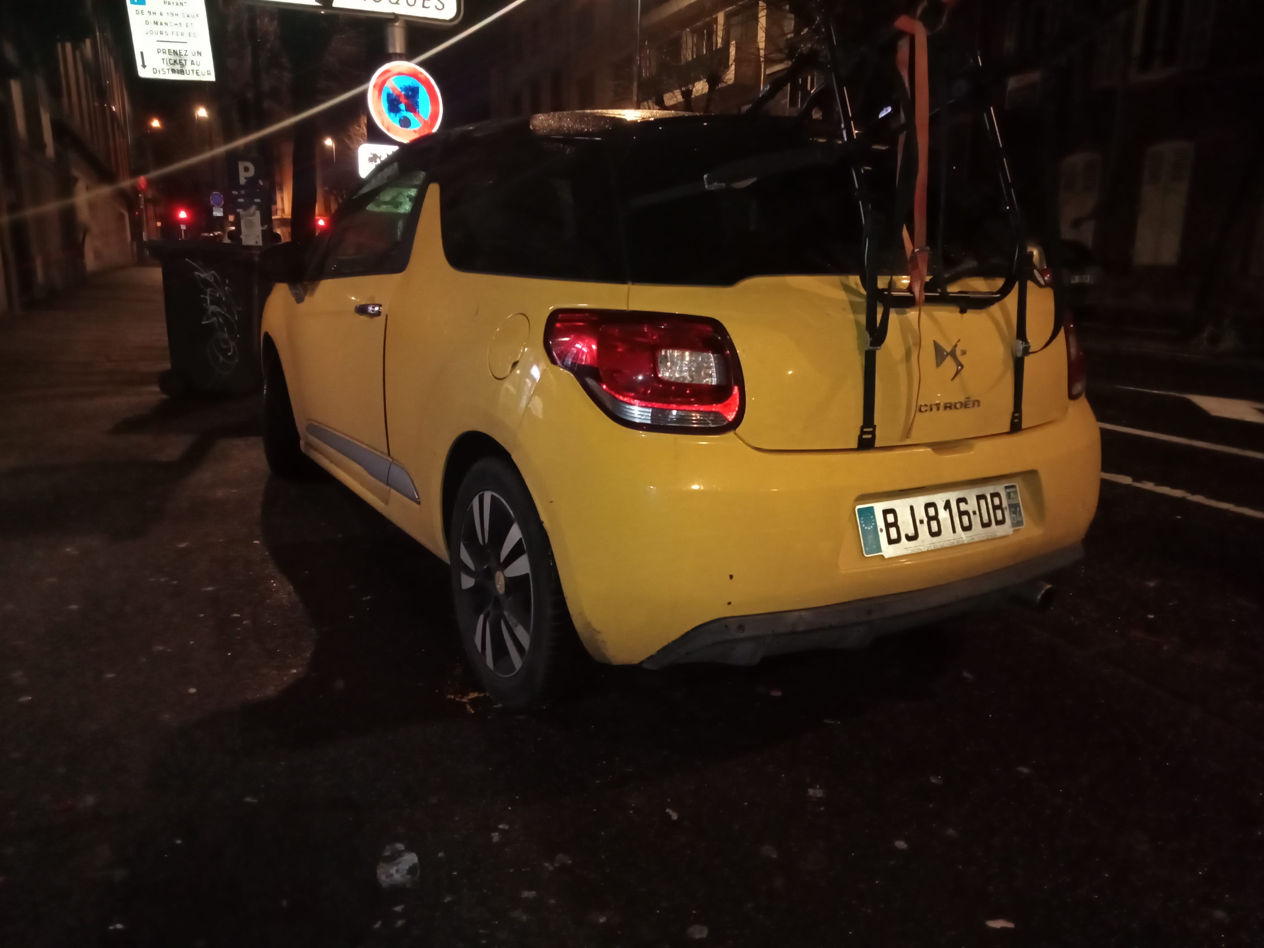 Citroen DS3 avec Régulateur de vitesse