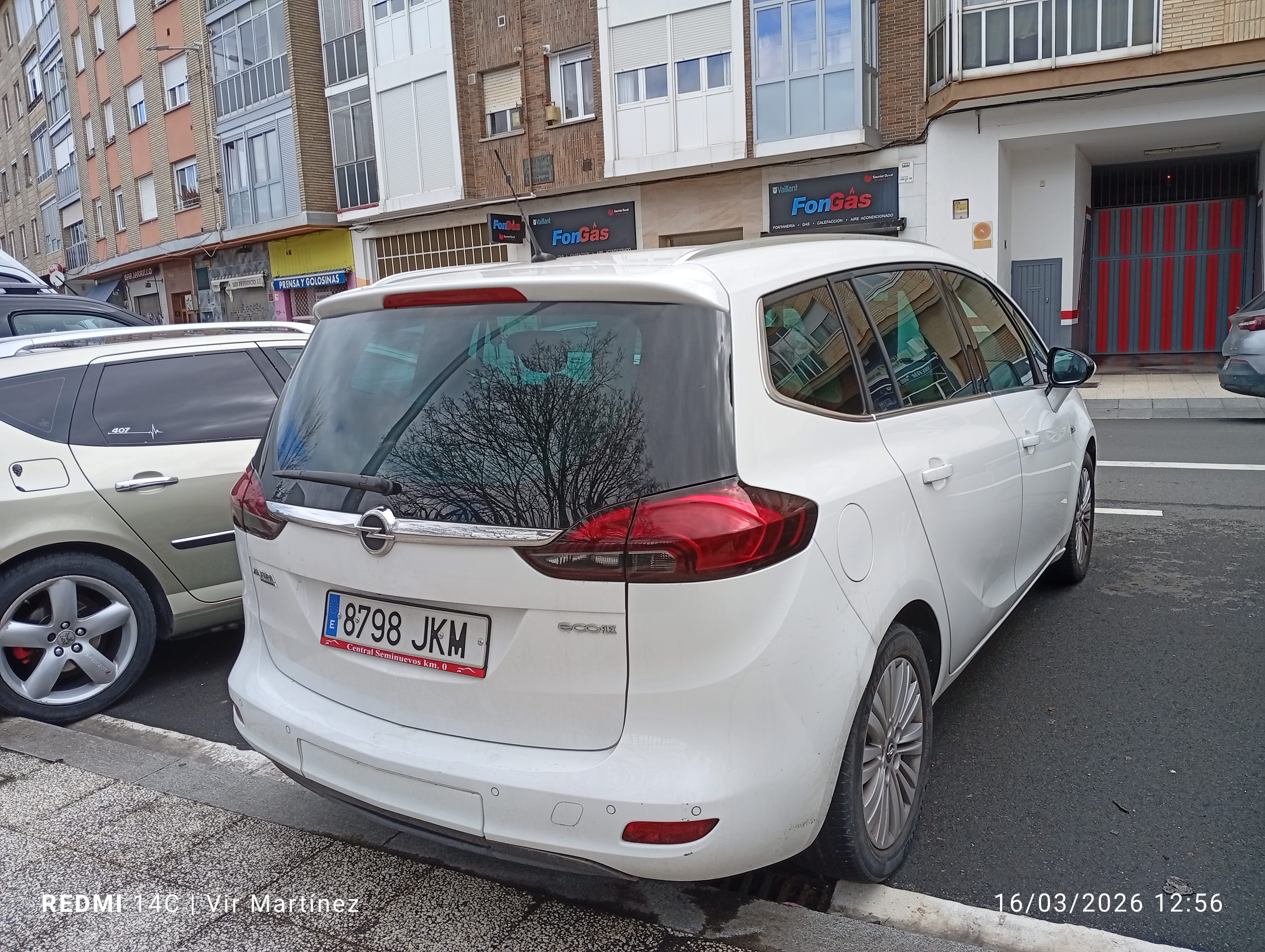 Opel Zafira con Aire acondicionado