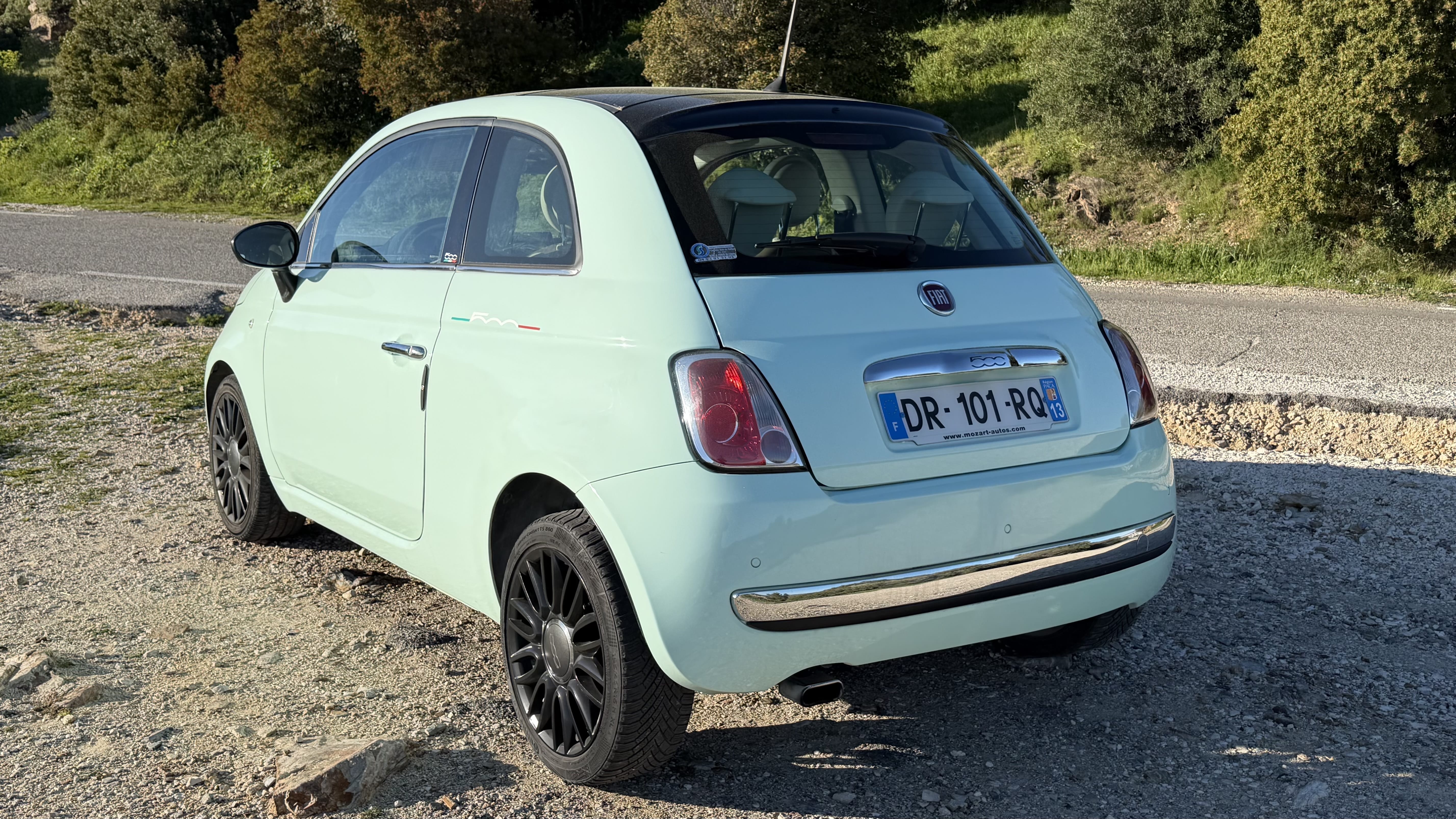 Fiat 500 avec GPS