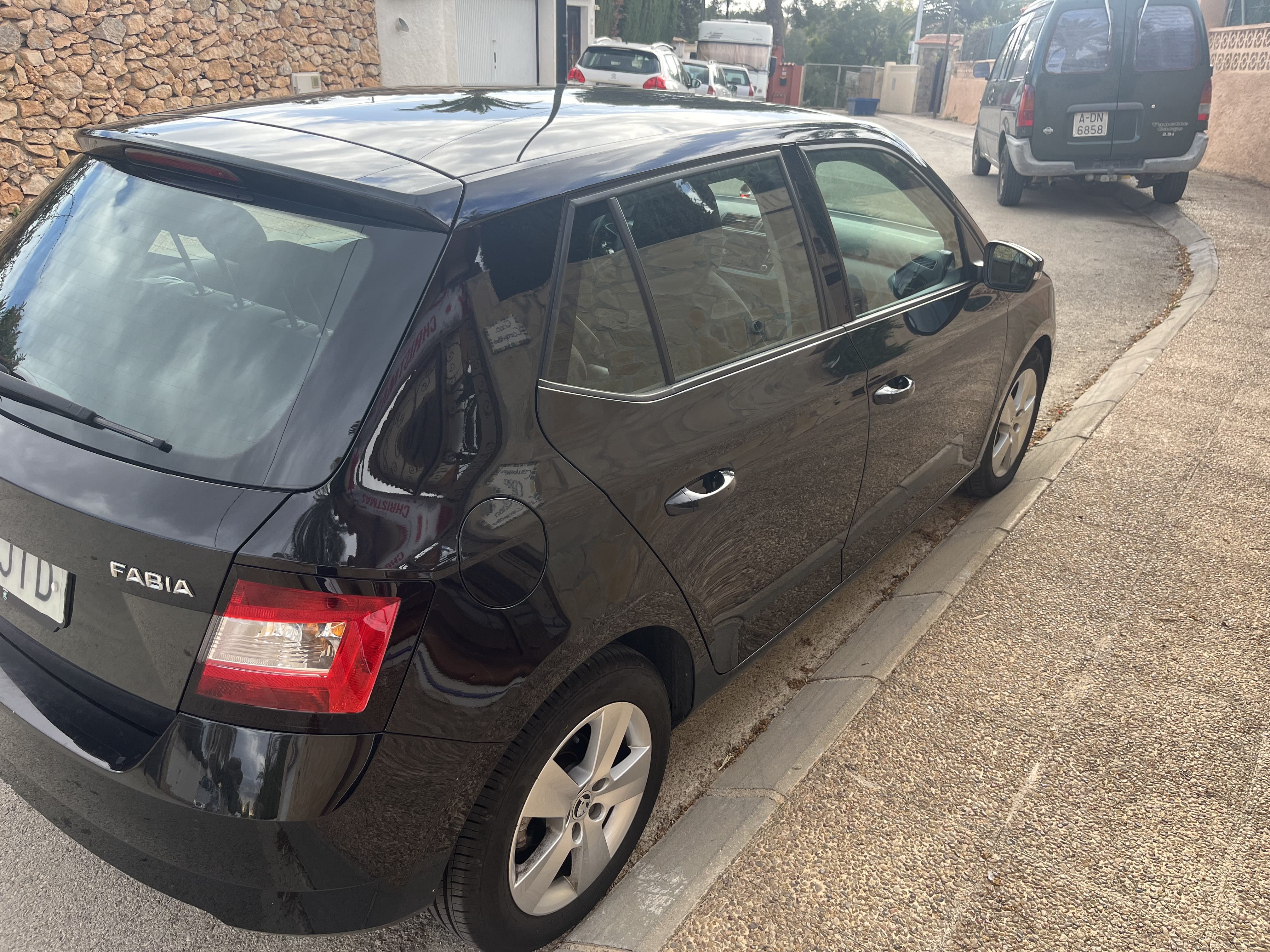 Skoda Fabia con Silla infantil