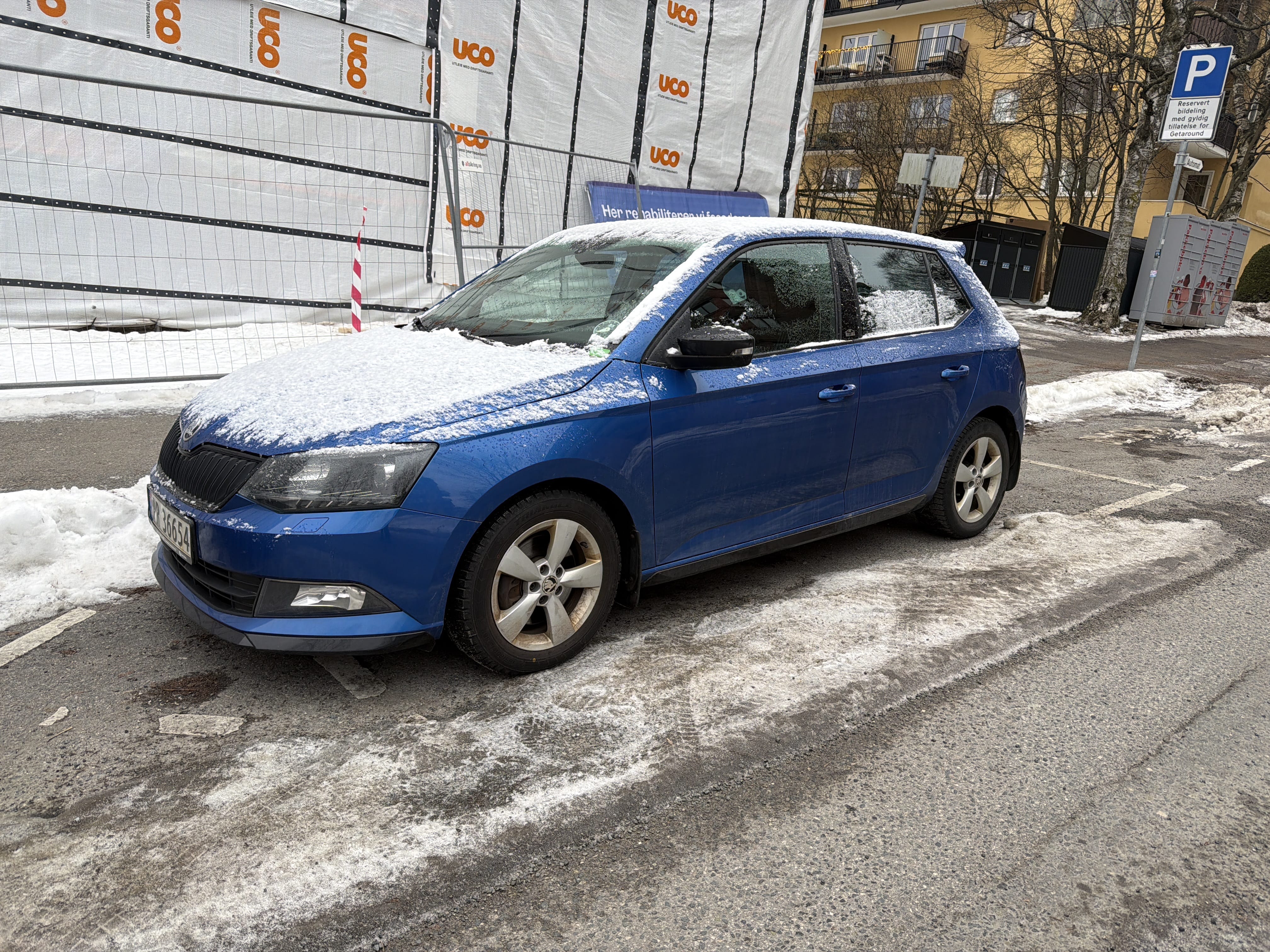 Skoda Fabia with Apple CarPlay