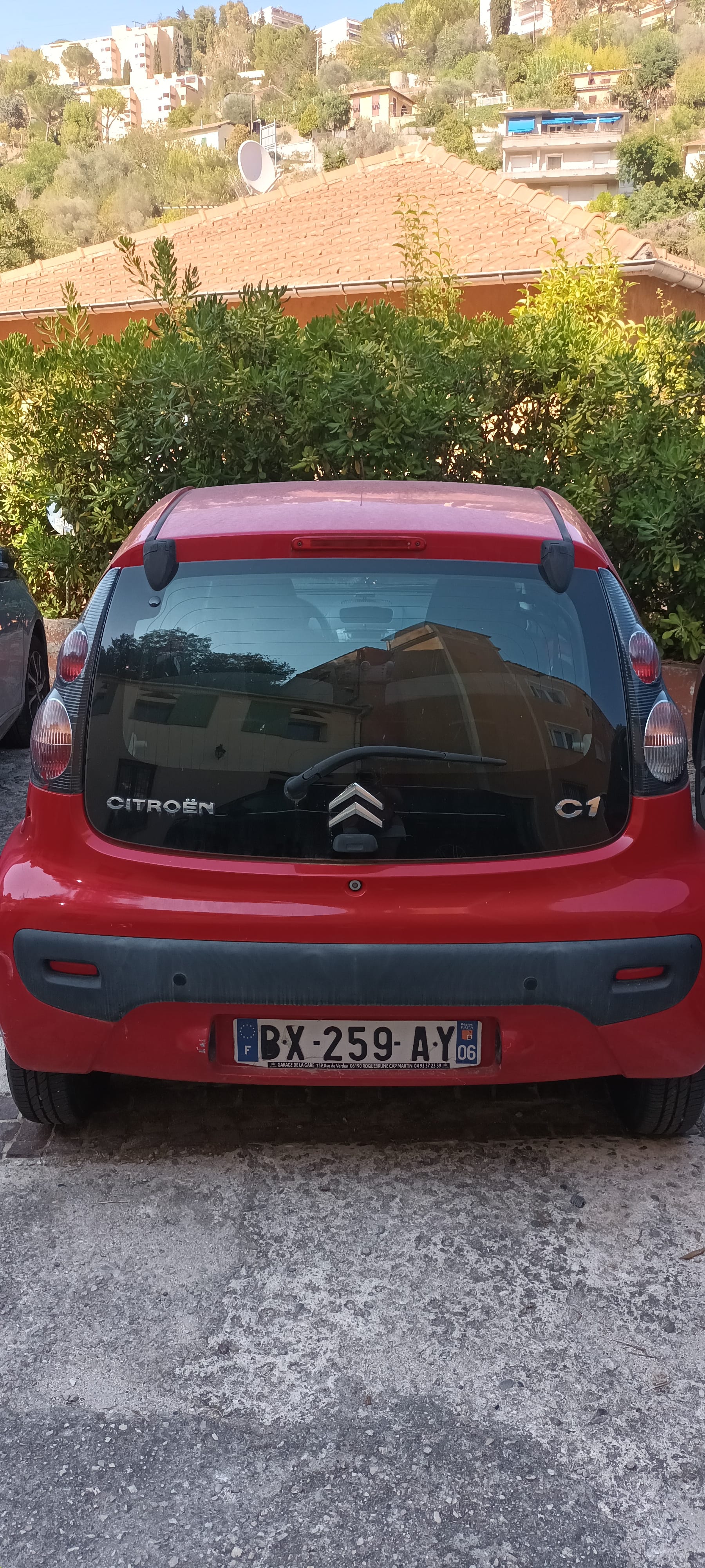 Citroen C1 avec Siège bébé