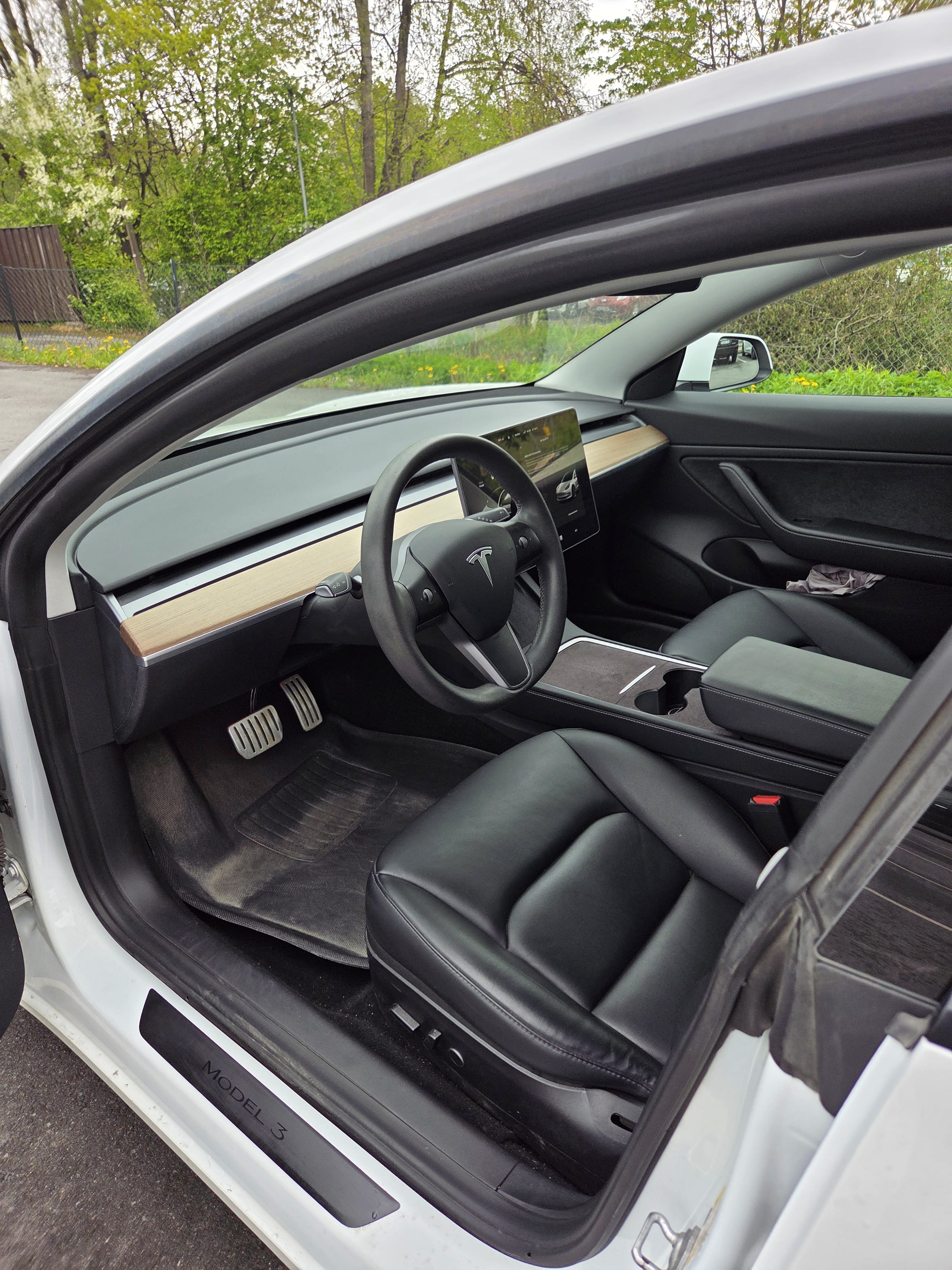 Tesla Model 3 Performance med Ryggekamera