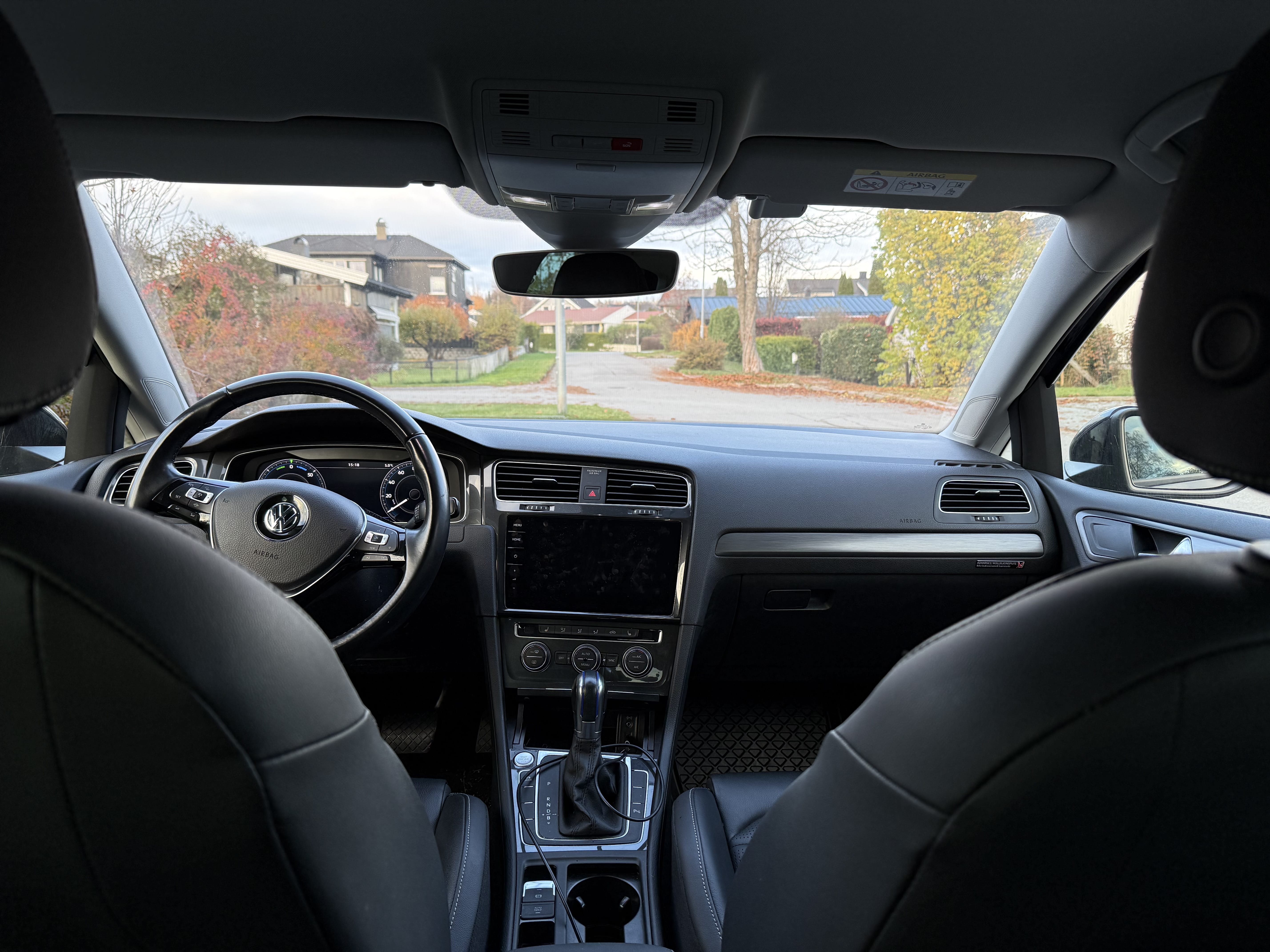 Volkswagen e-Golf med Cruisekontroll