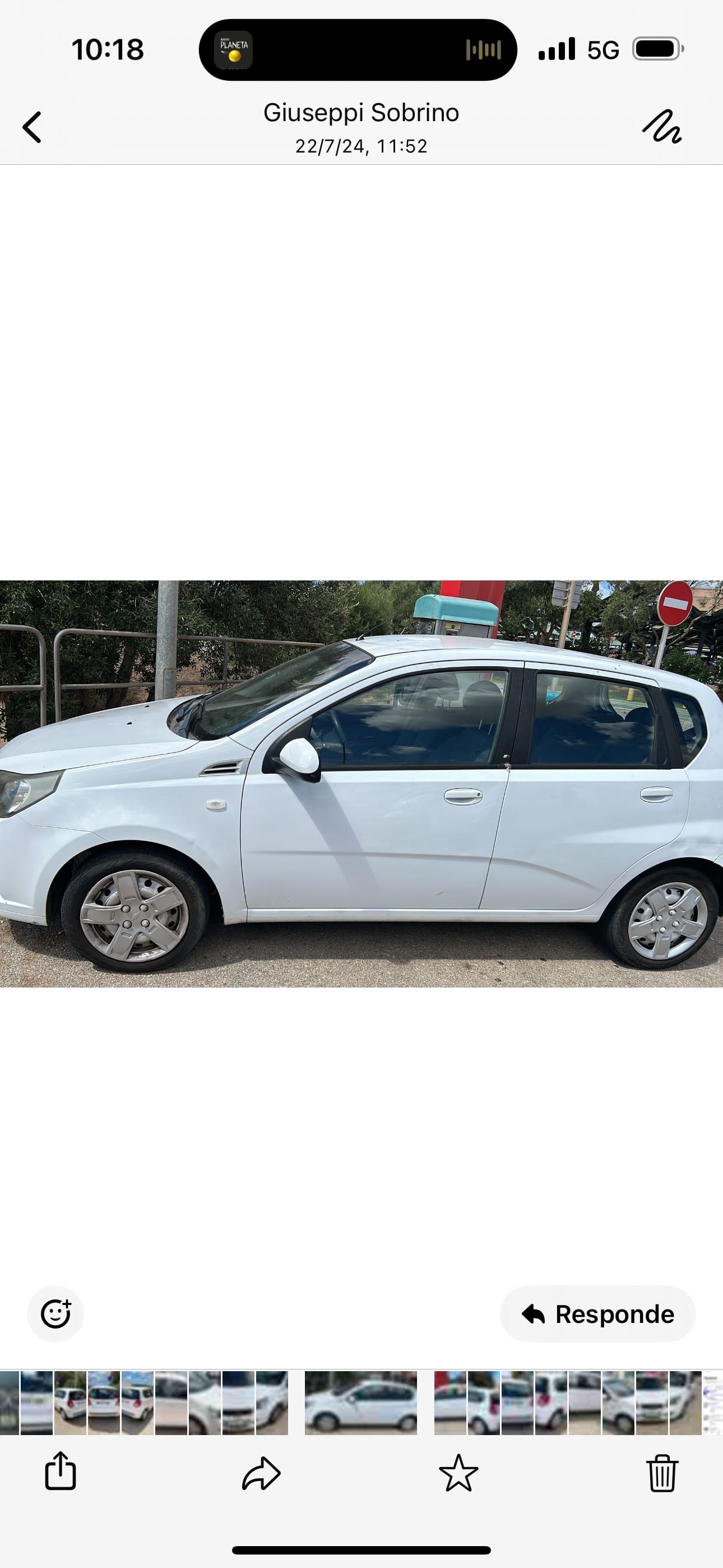 Chevrolet Aveo con Aire acondicionado