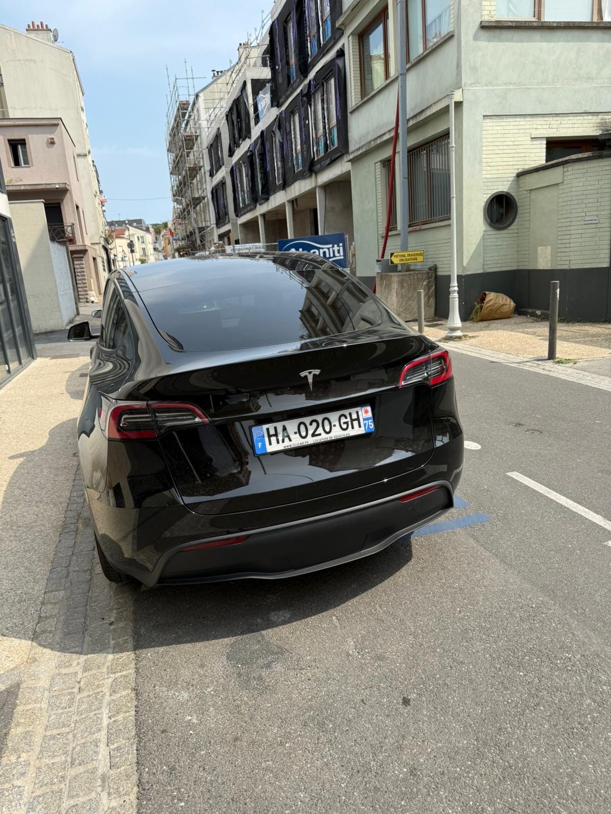 Tesla Model Y avec Climatisation