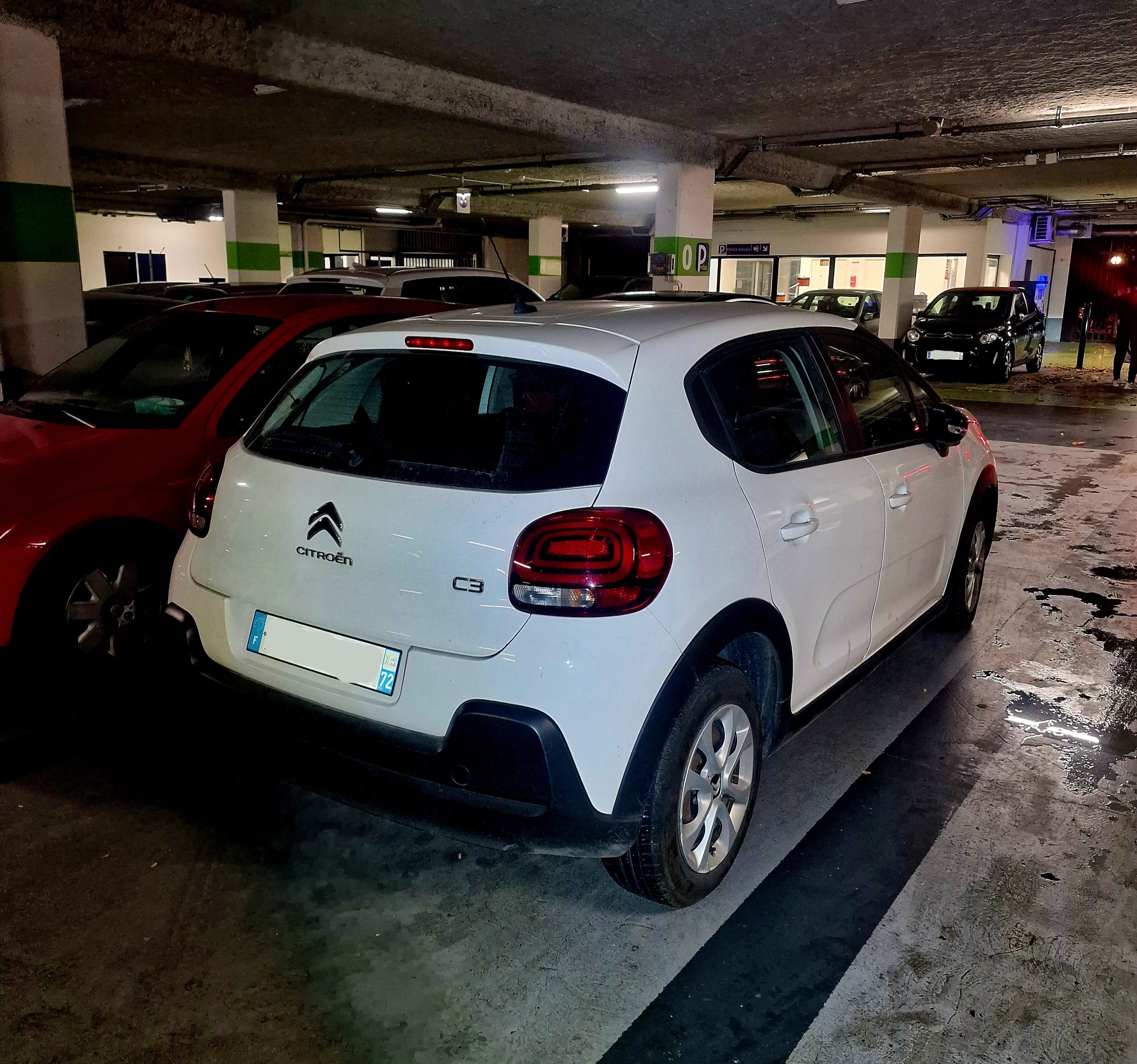 Citroen C3 avec Régulateur de vitesse