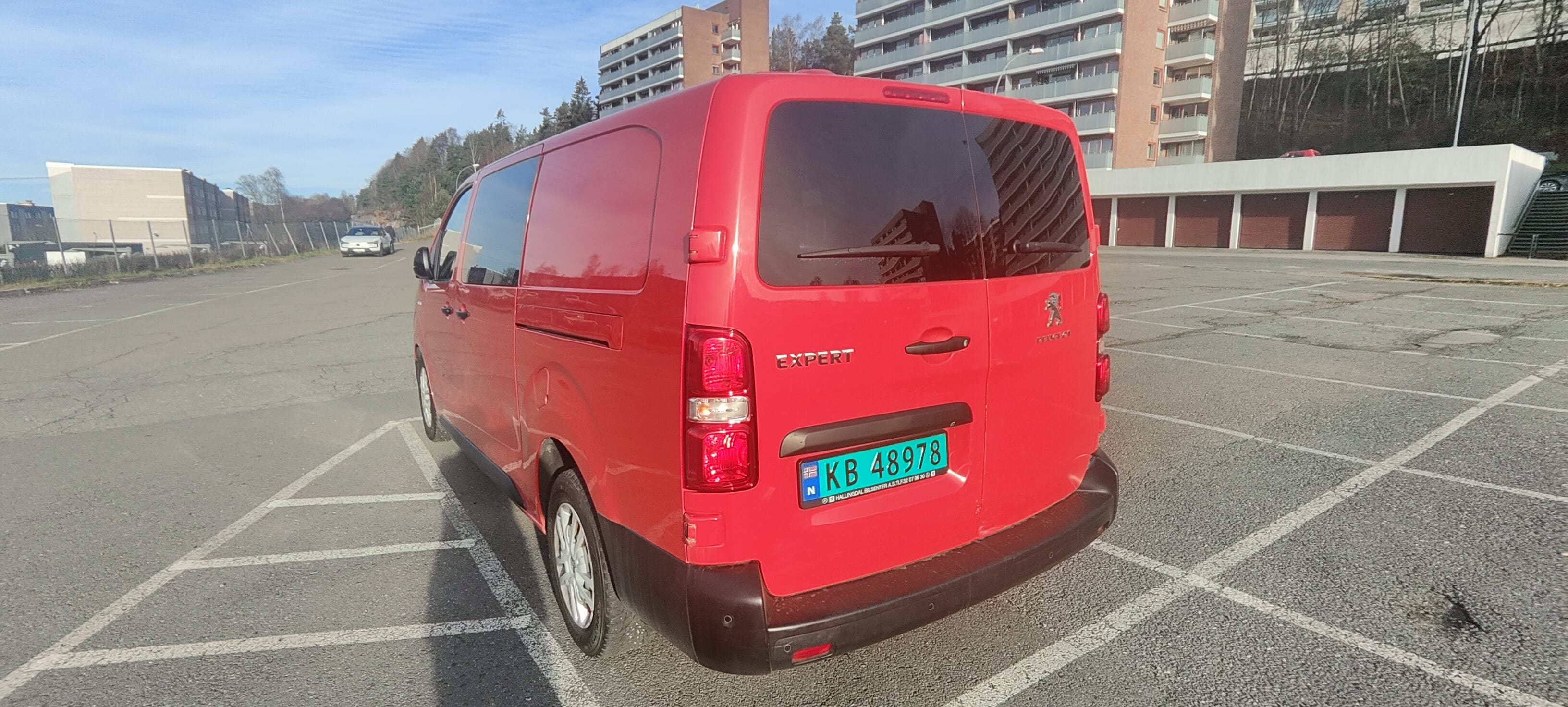 Peugeot Expert med Apple CarPlay