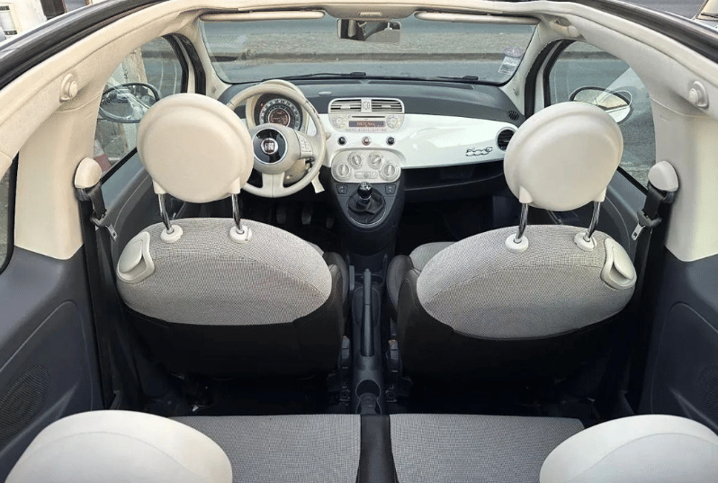 Fiat 500 C avec Apple CarPlay