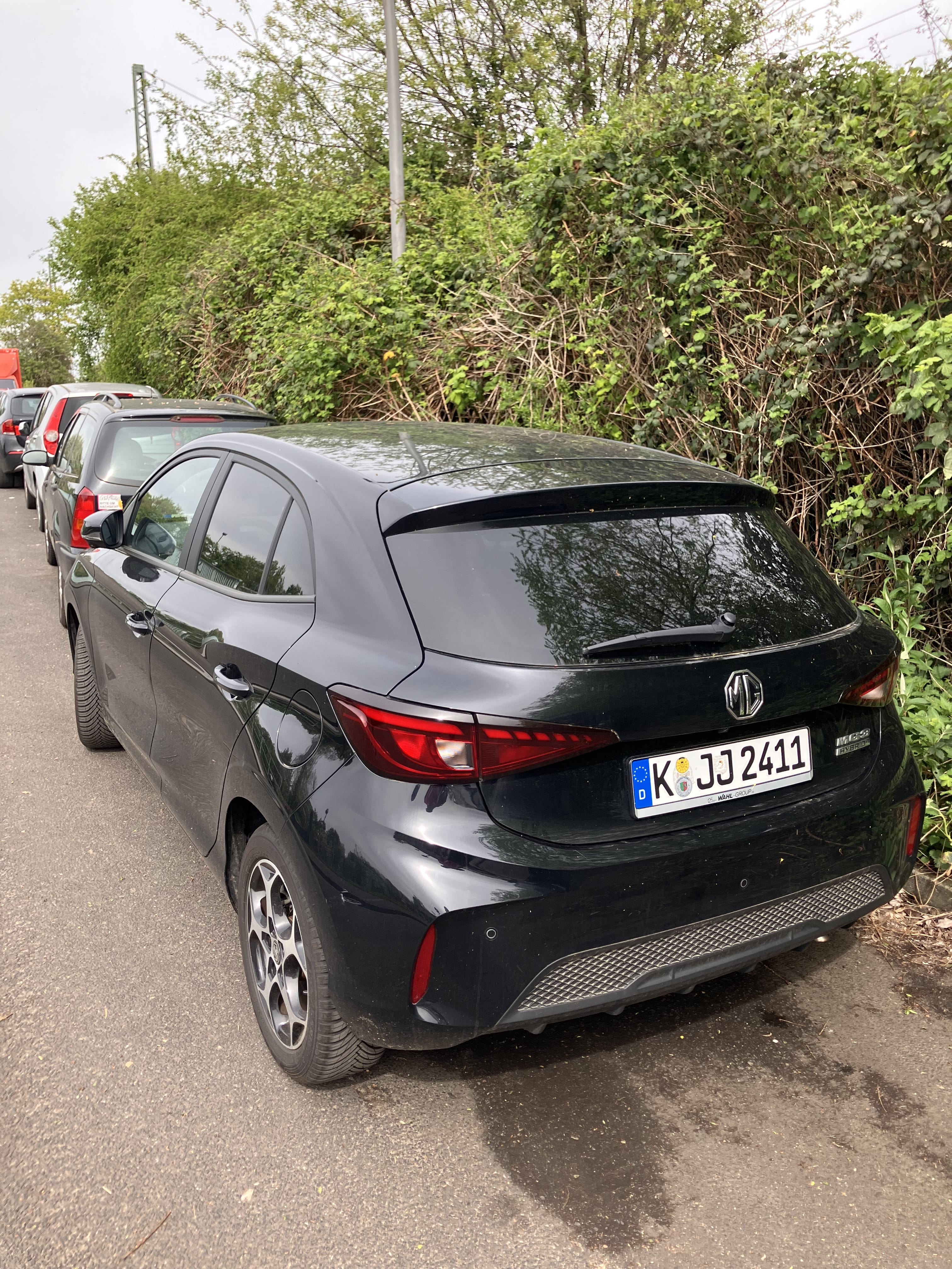 MG MG3 mit Rückfahrkamera