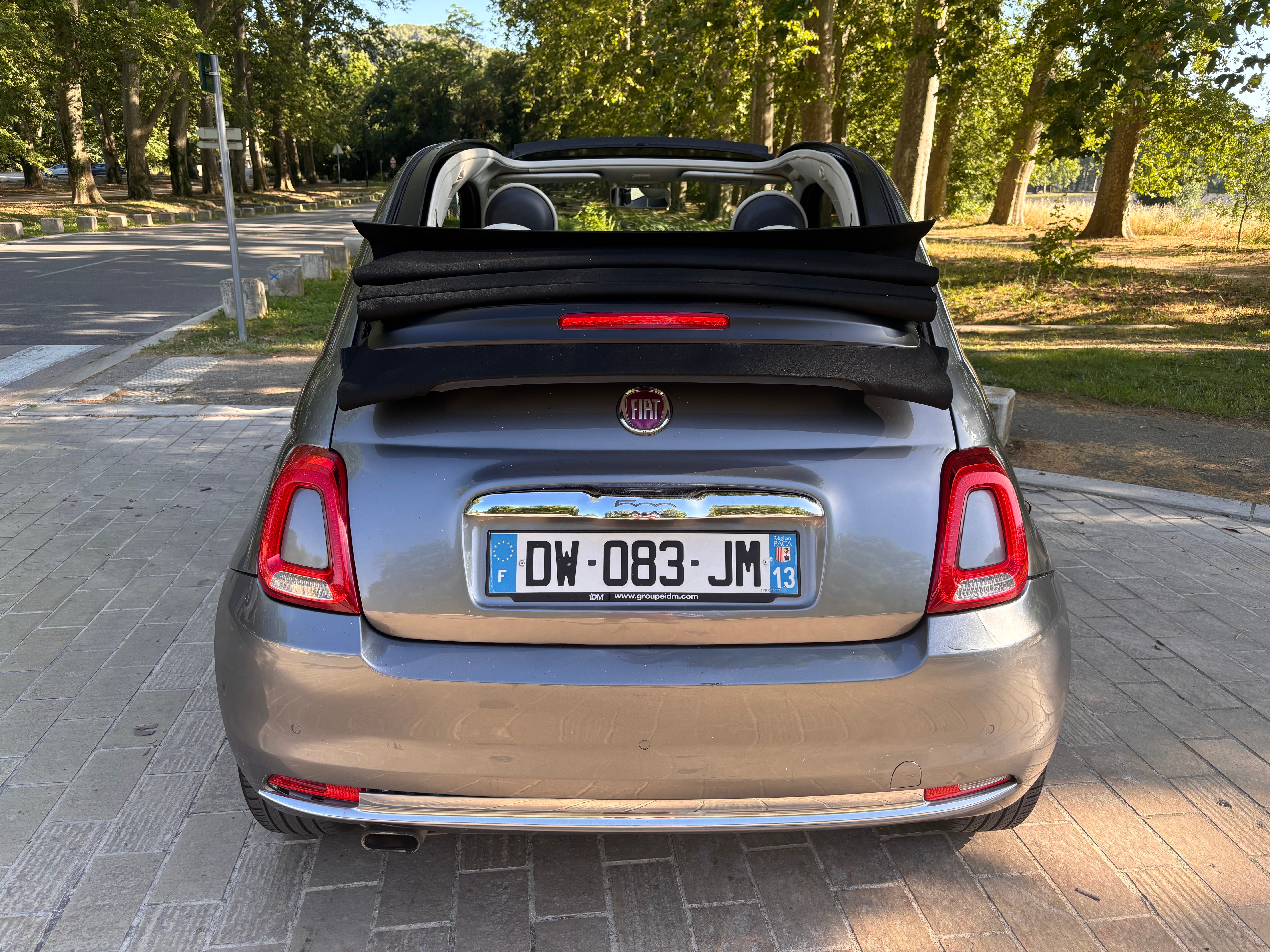 Fiat 500 C avec GPS