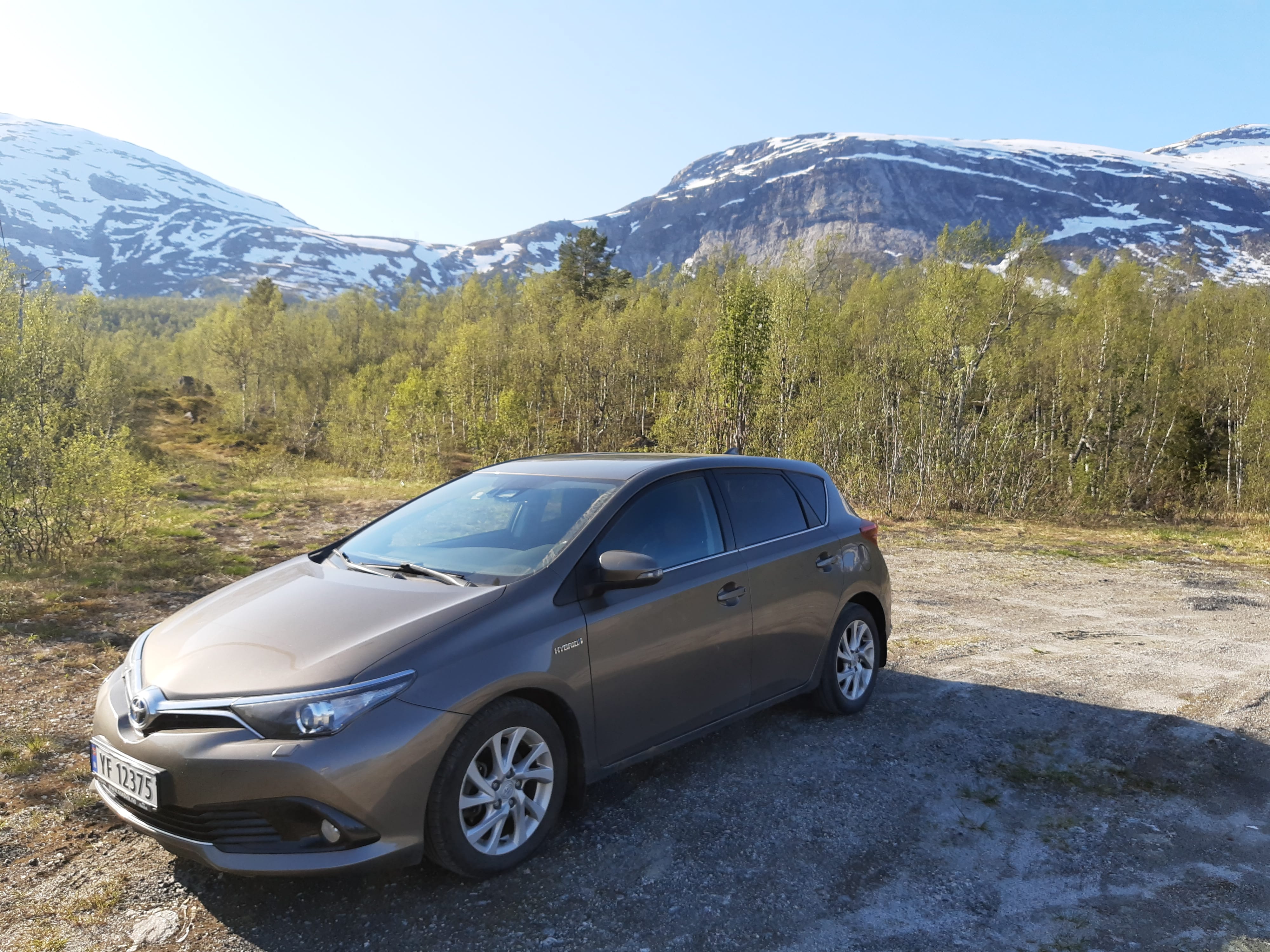 Toyota Auris, 2017, Blyfri 95 / Elektrisk (hybrid), automatisk