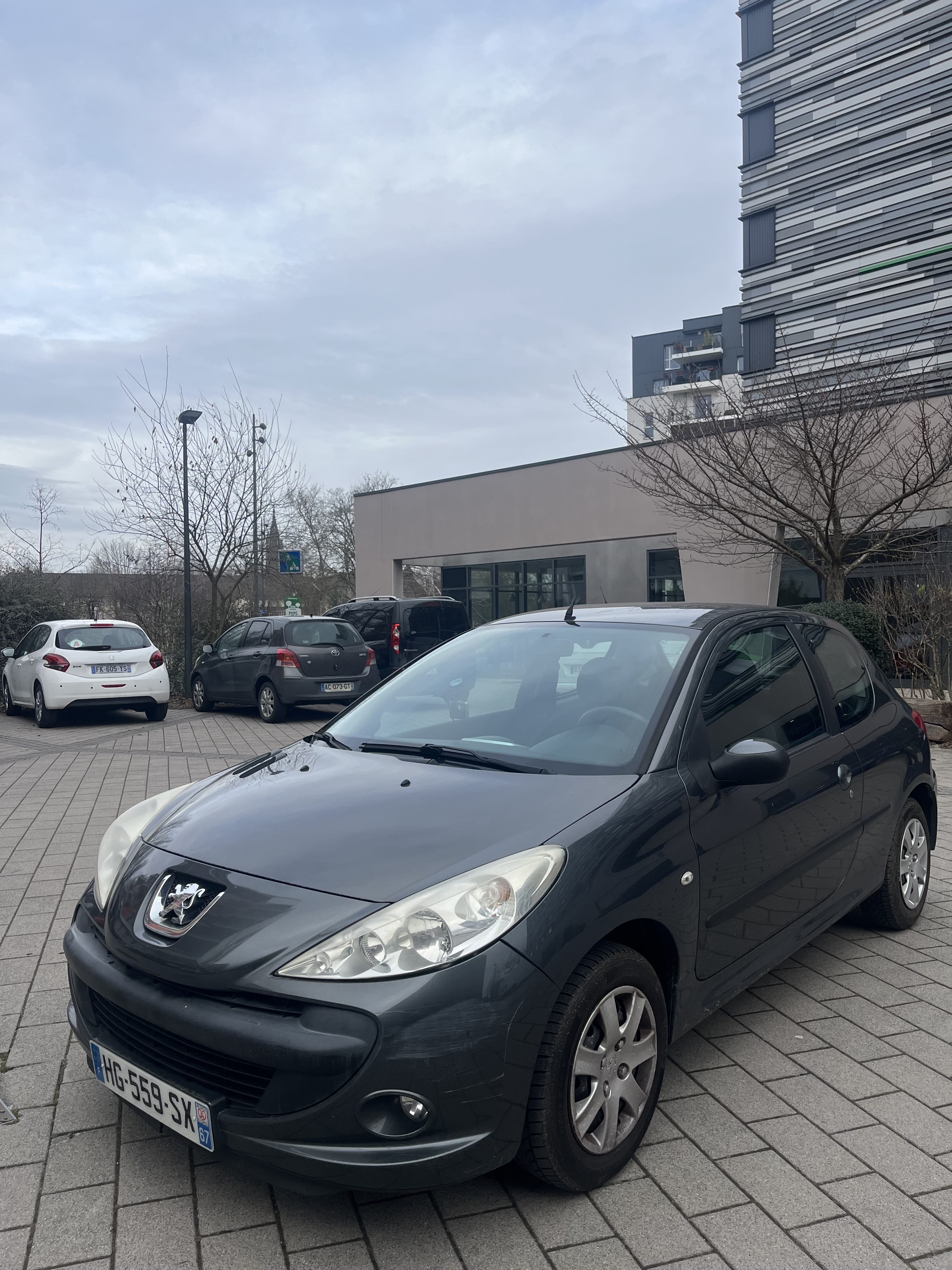 Peugeot 206+ avec Entrée audio / iPod