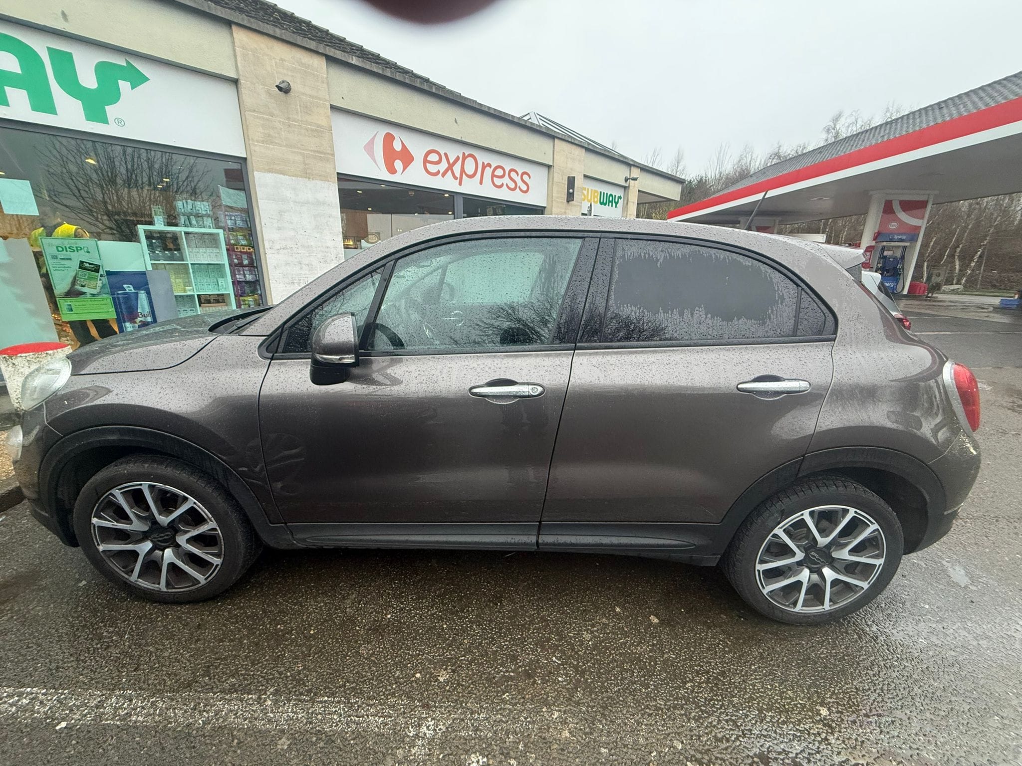 Fiat 500 X avec GPS