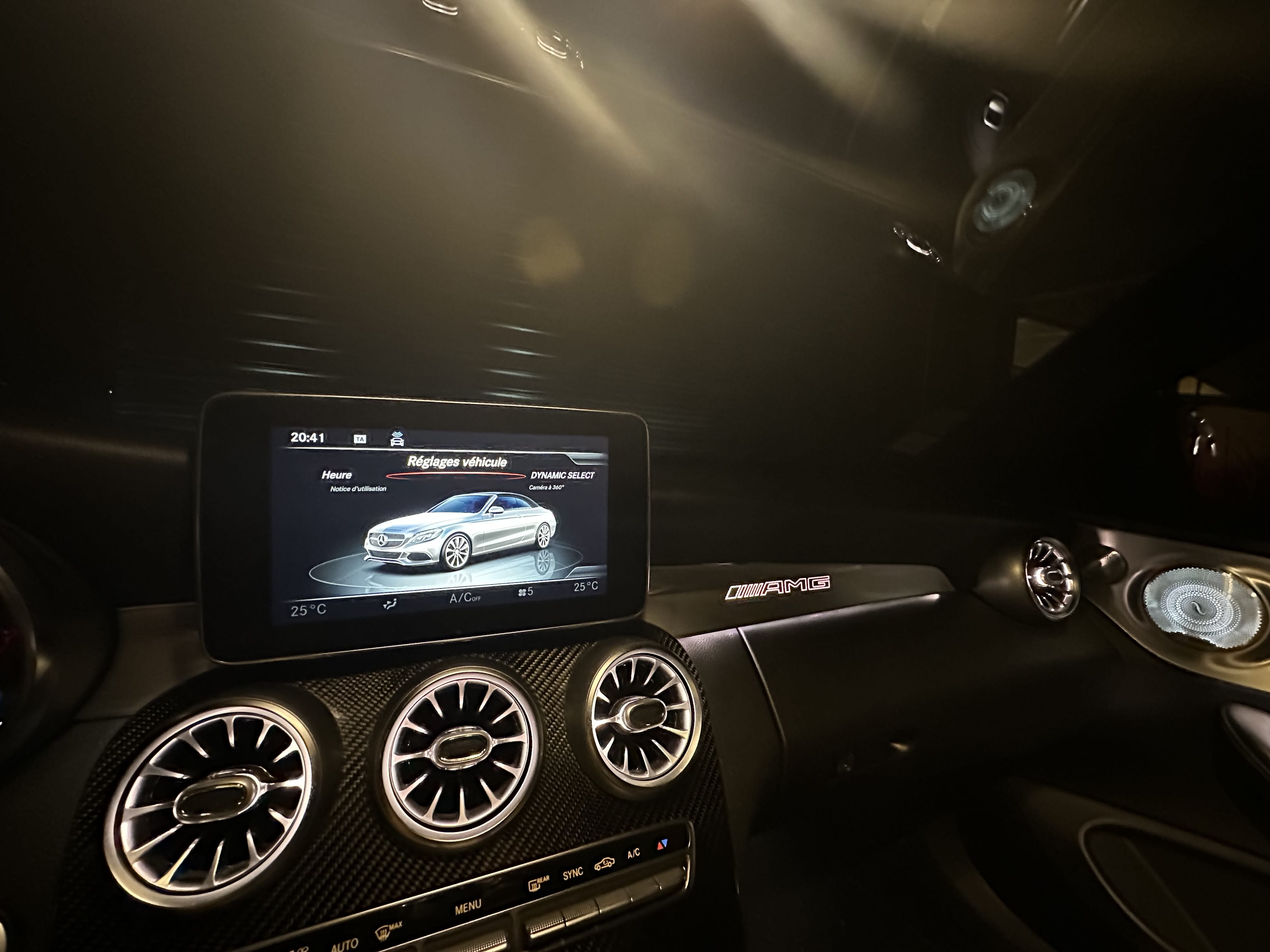 Mercedes-Benz Classe C avec Android Auto