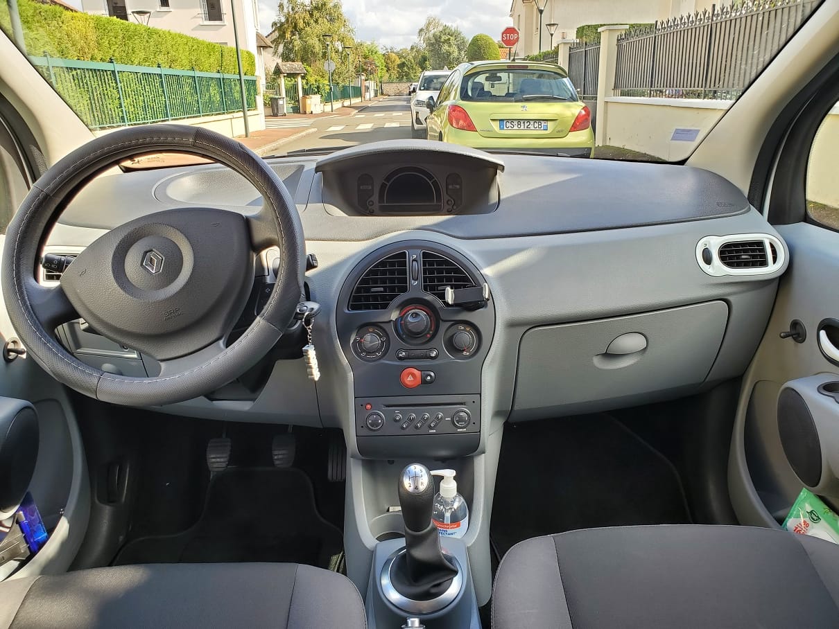 Renault Modus avec Pneus neige
