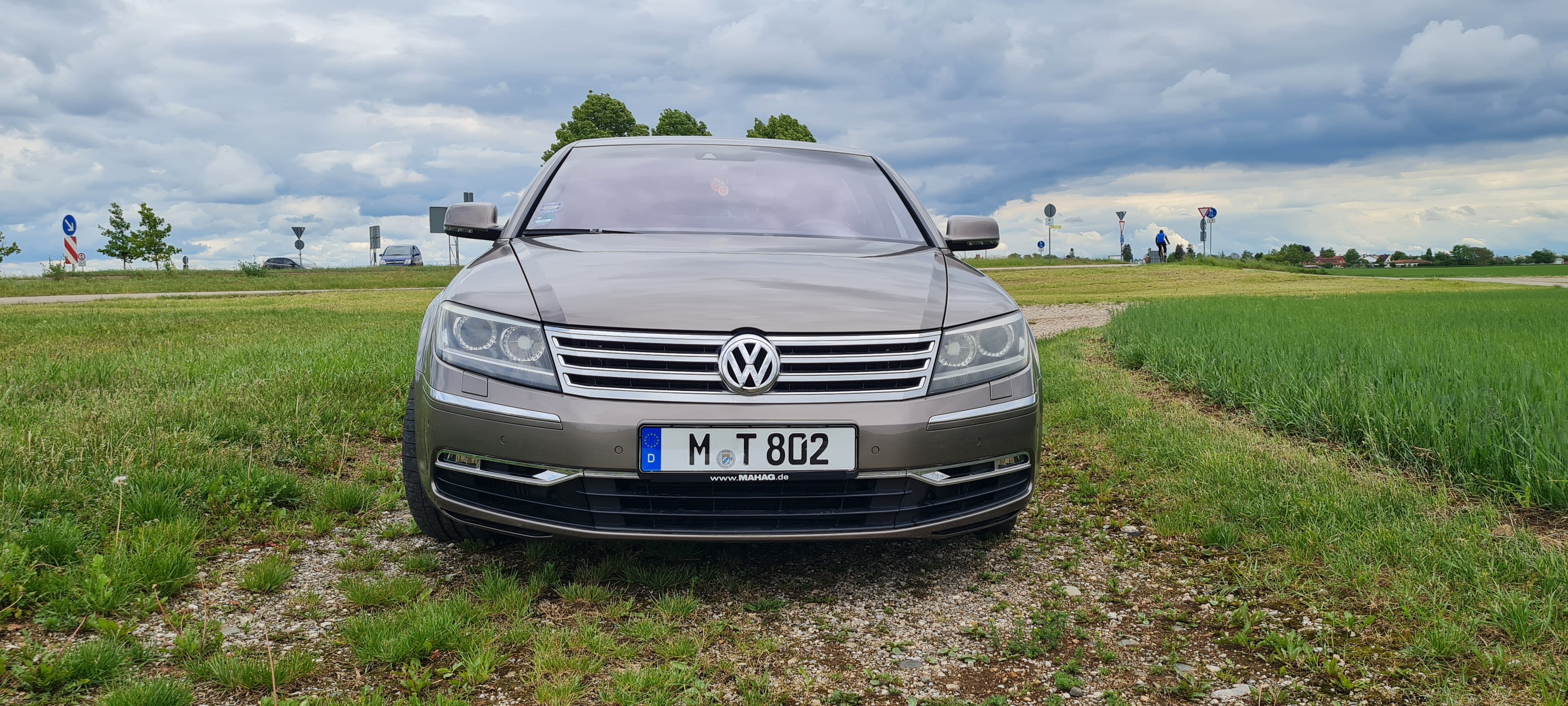 Volkswagen Phaeton 3.0 V6 TDI mit Kindersitz