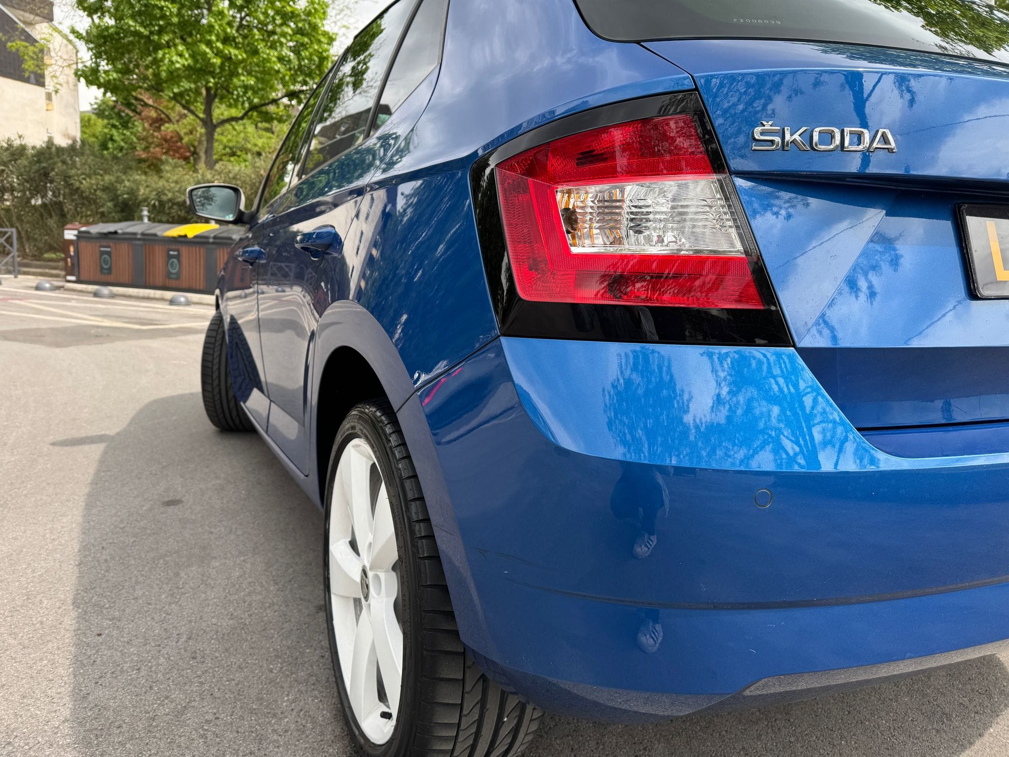 Skoda Fabia avec Apple CarPlay