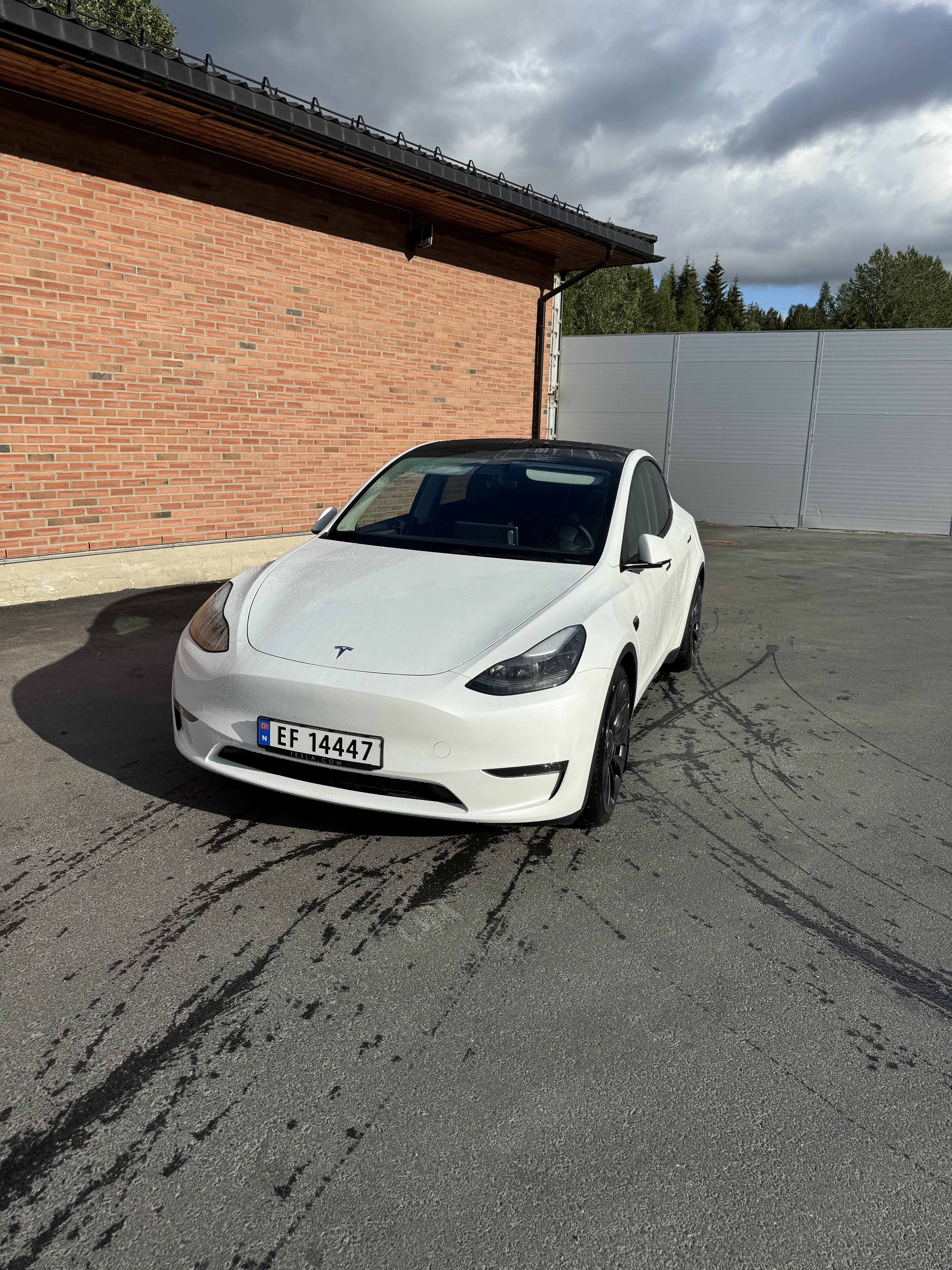 Tesla Model Y Performance med Aircondition