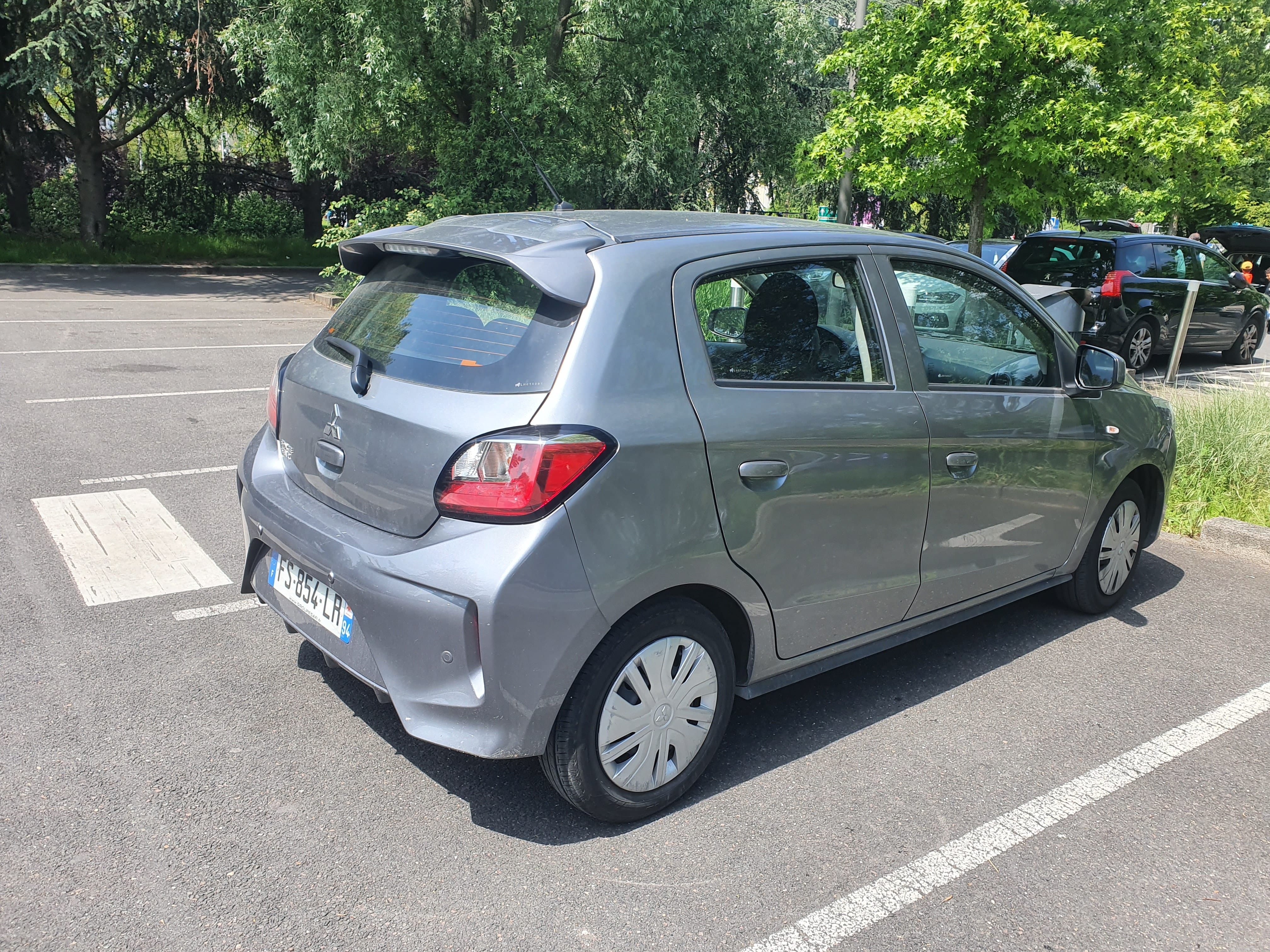 Mitsubishi Space Star avec Siège bébé
