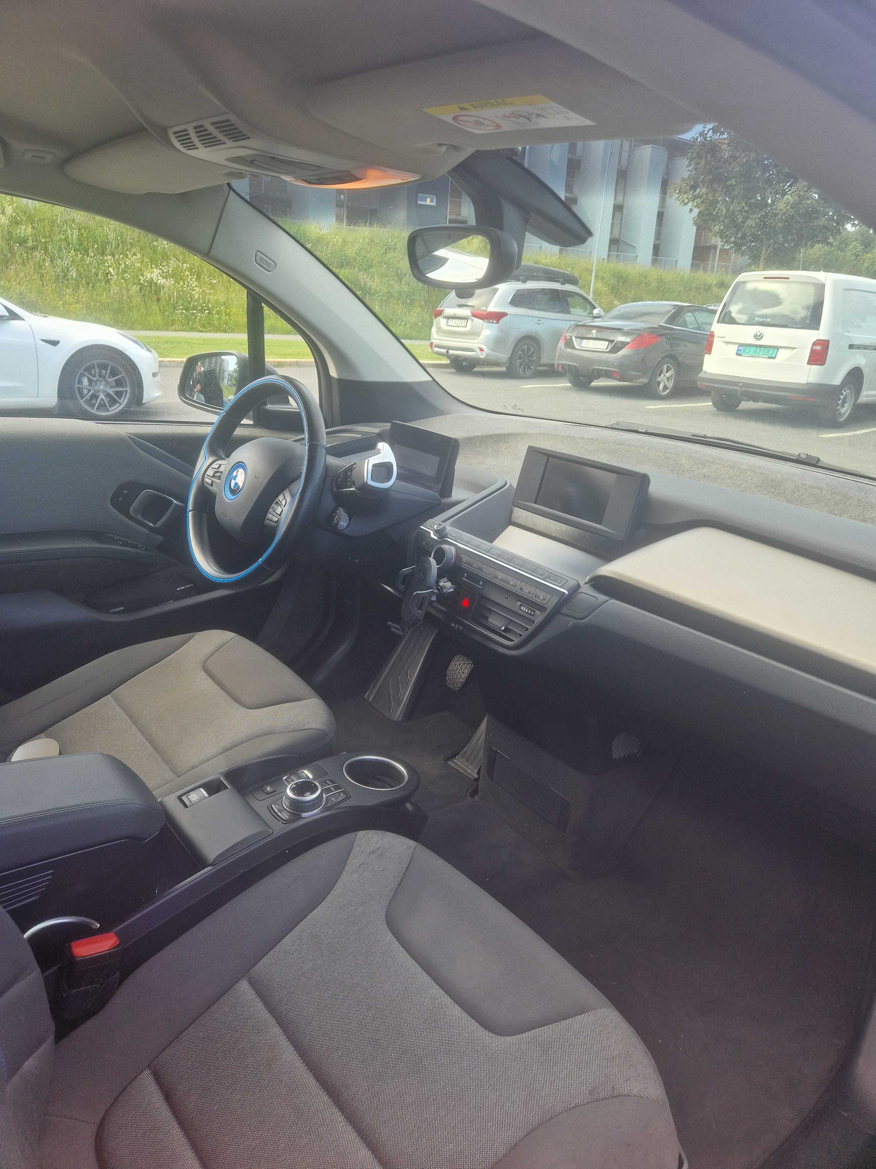 BMW i3 med Ryggekamera