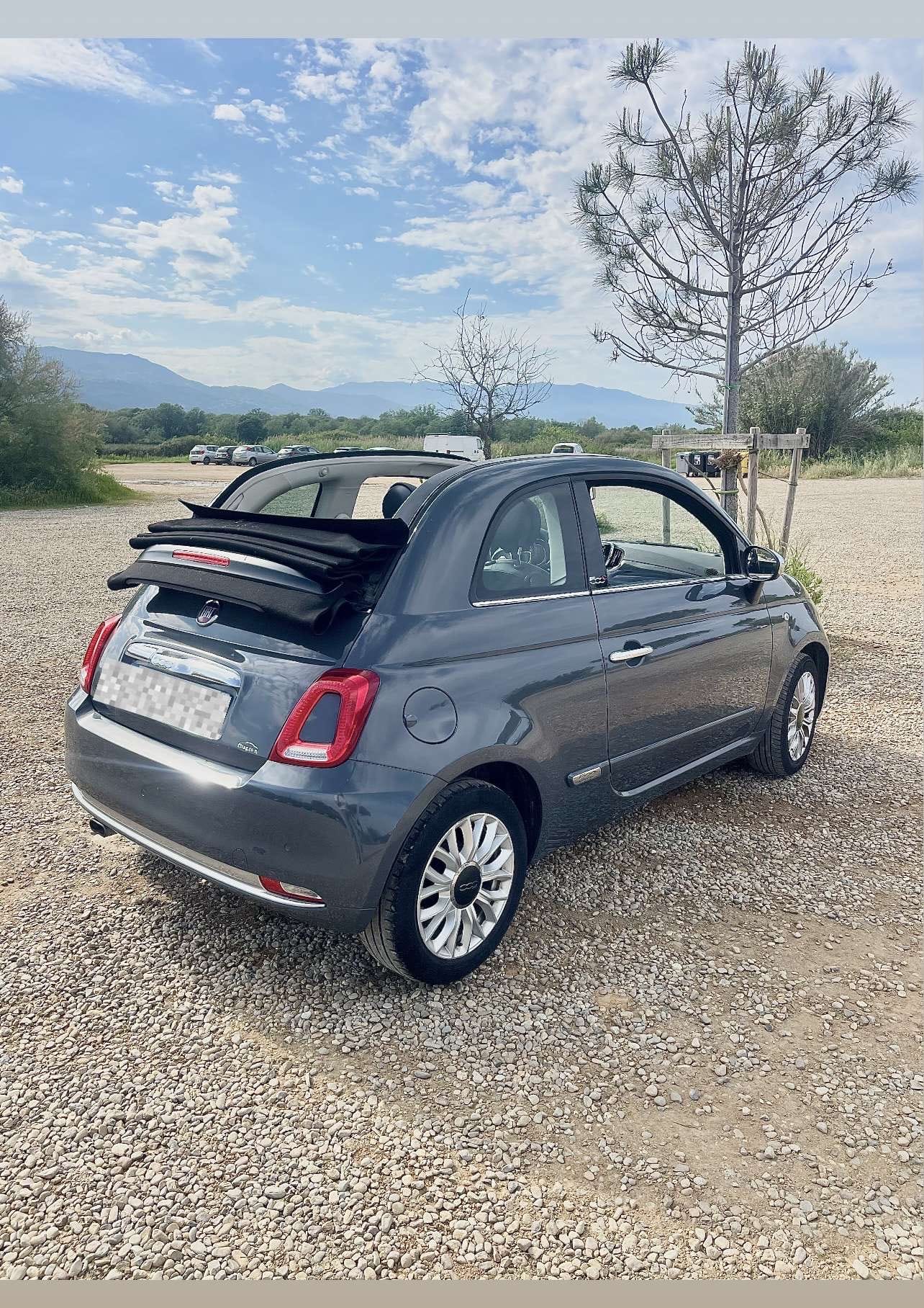 Fiat 500 C avec Climatisation