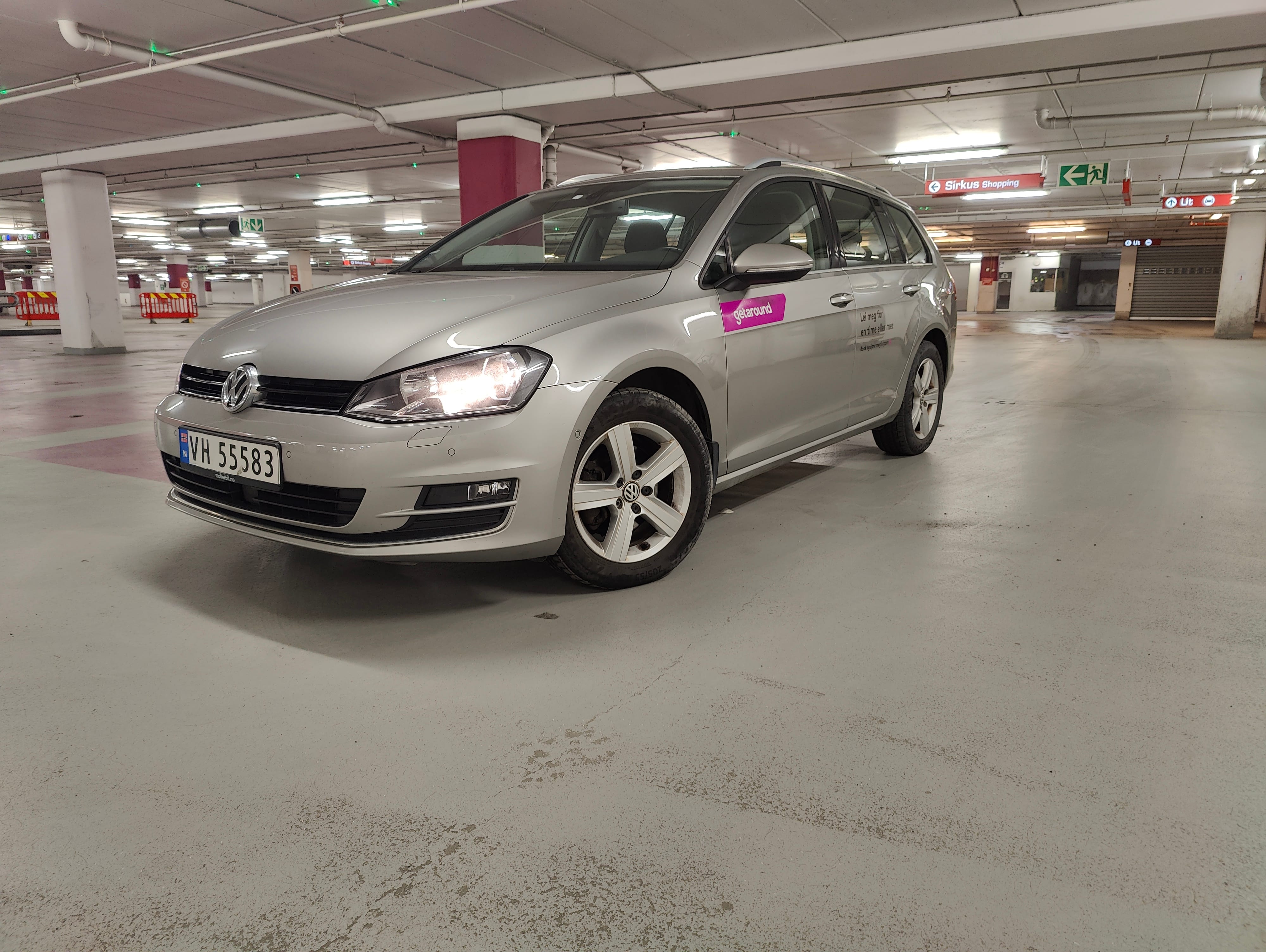Volkswagen Golf Stasjonsvogn, automat gir, 2013, Blyfri 95, automatisk