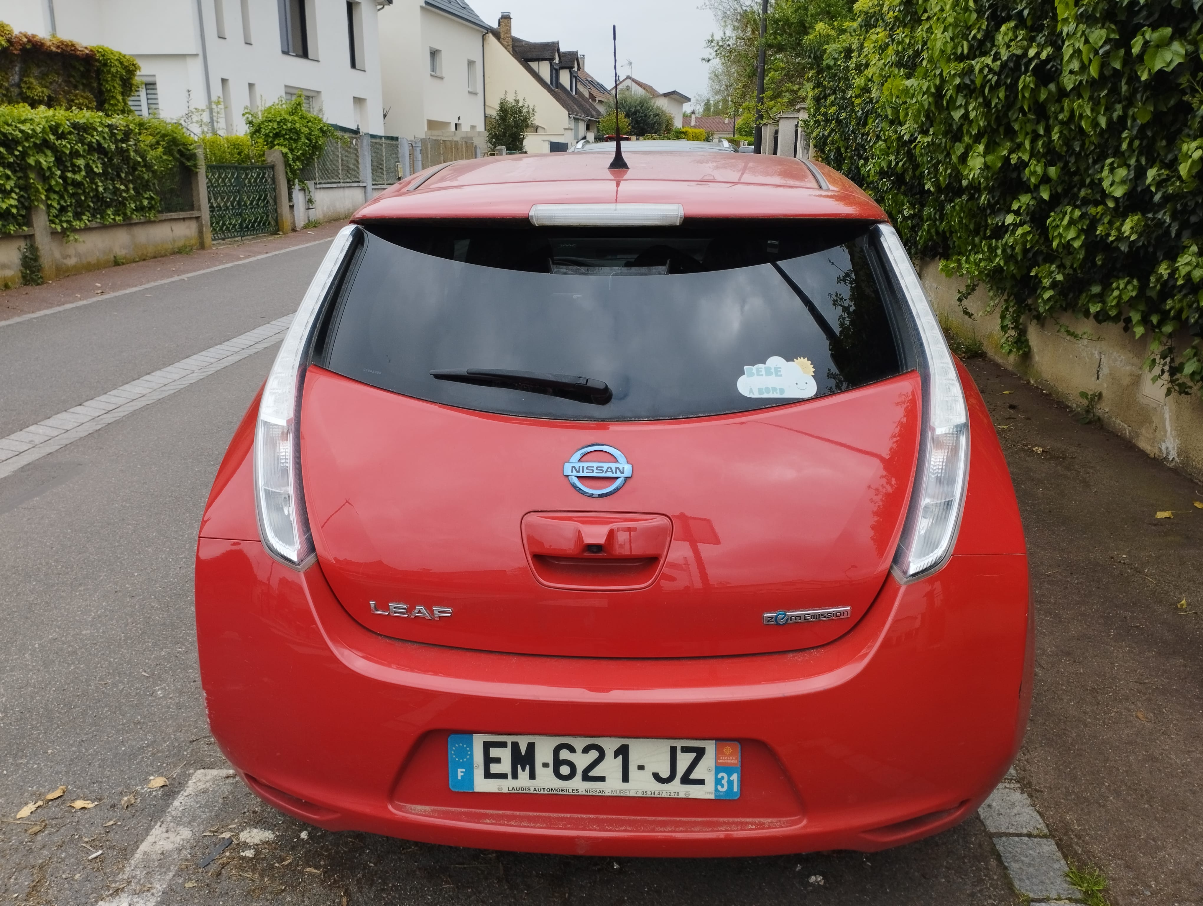 Nissan Leaf avec Audio Bluetooth