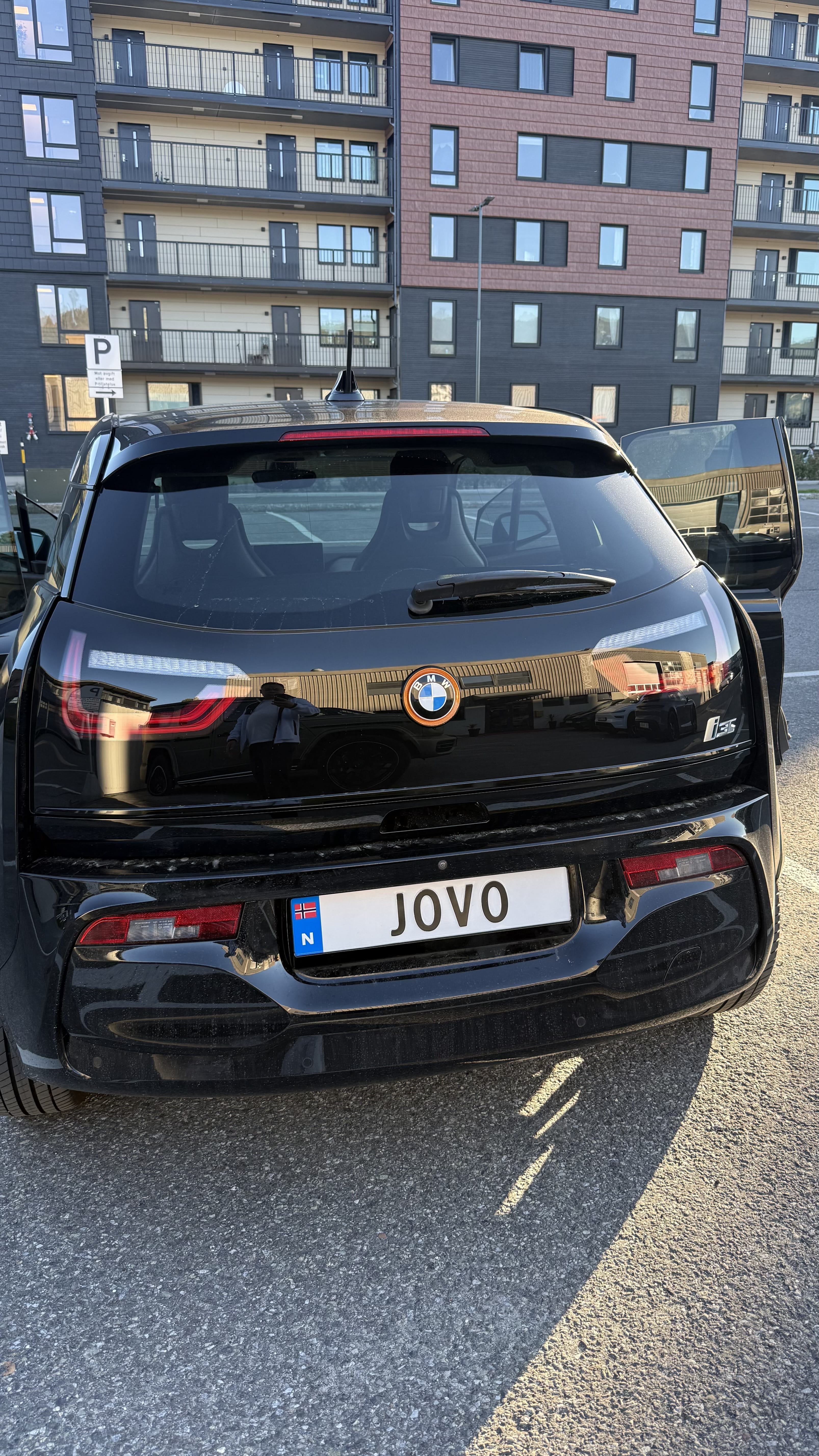 BMW i3s med Ryggekamera