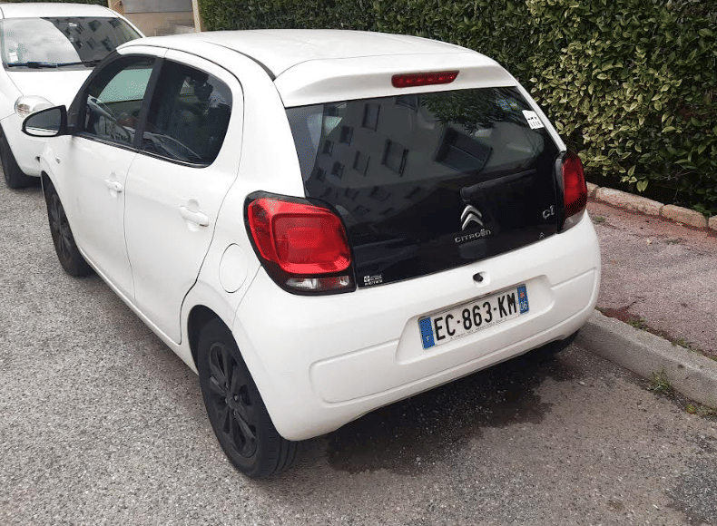 Citroen C1 avec Dashcam